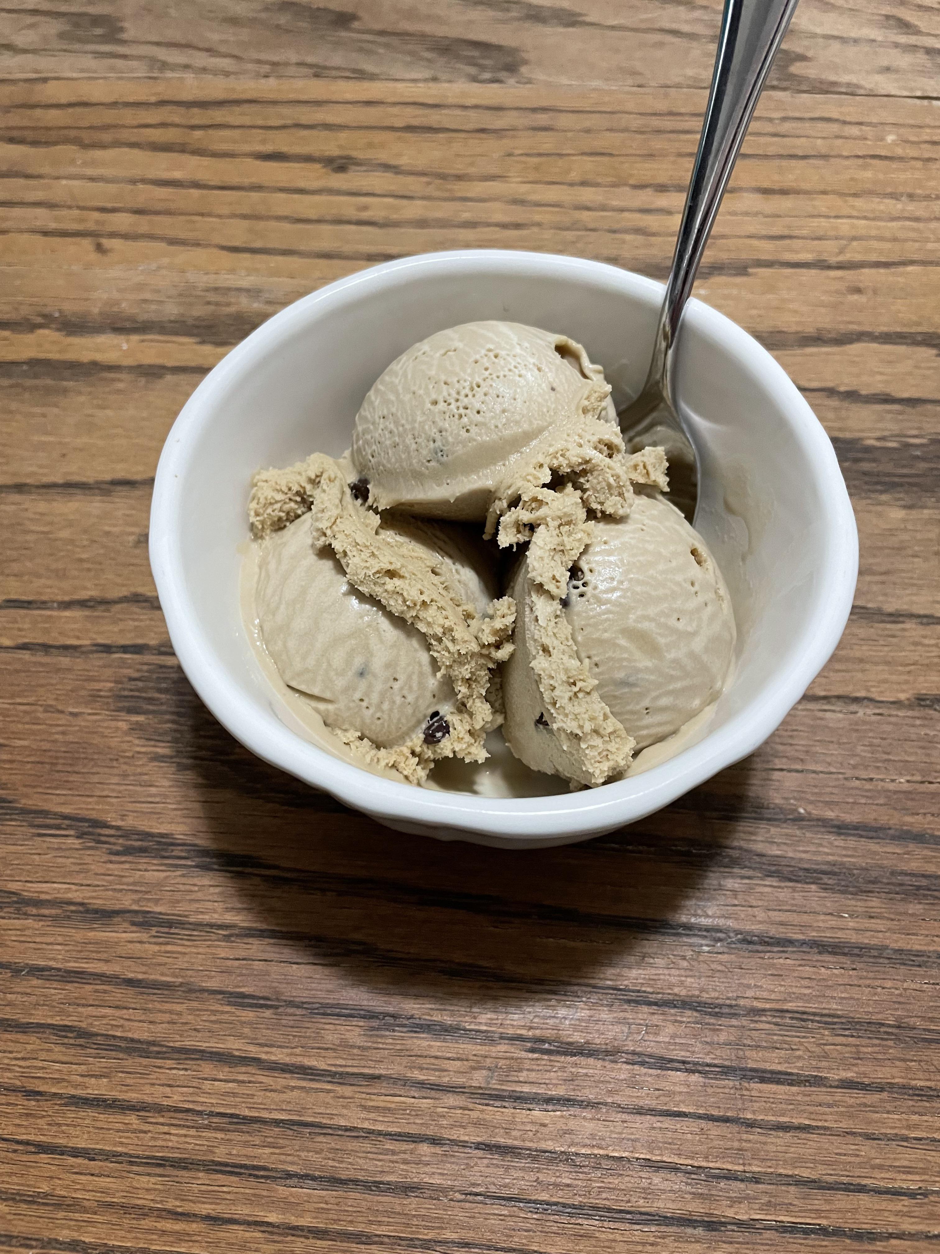 Coffee Ice cream with mini chocolate chips r/icecreamery