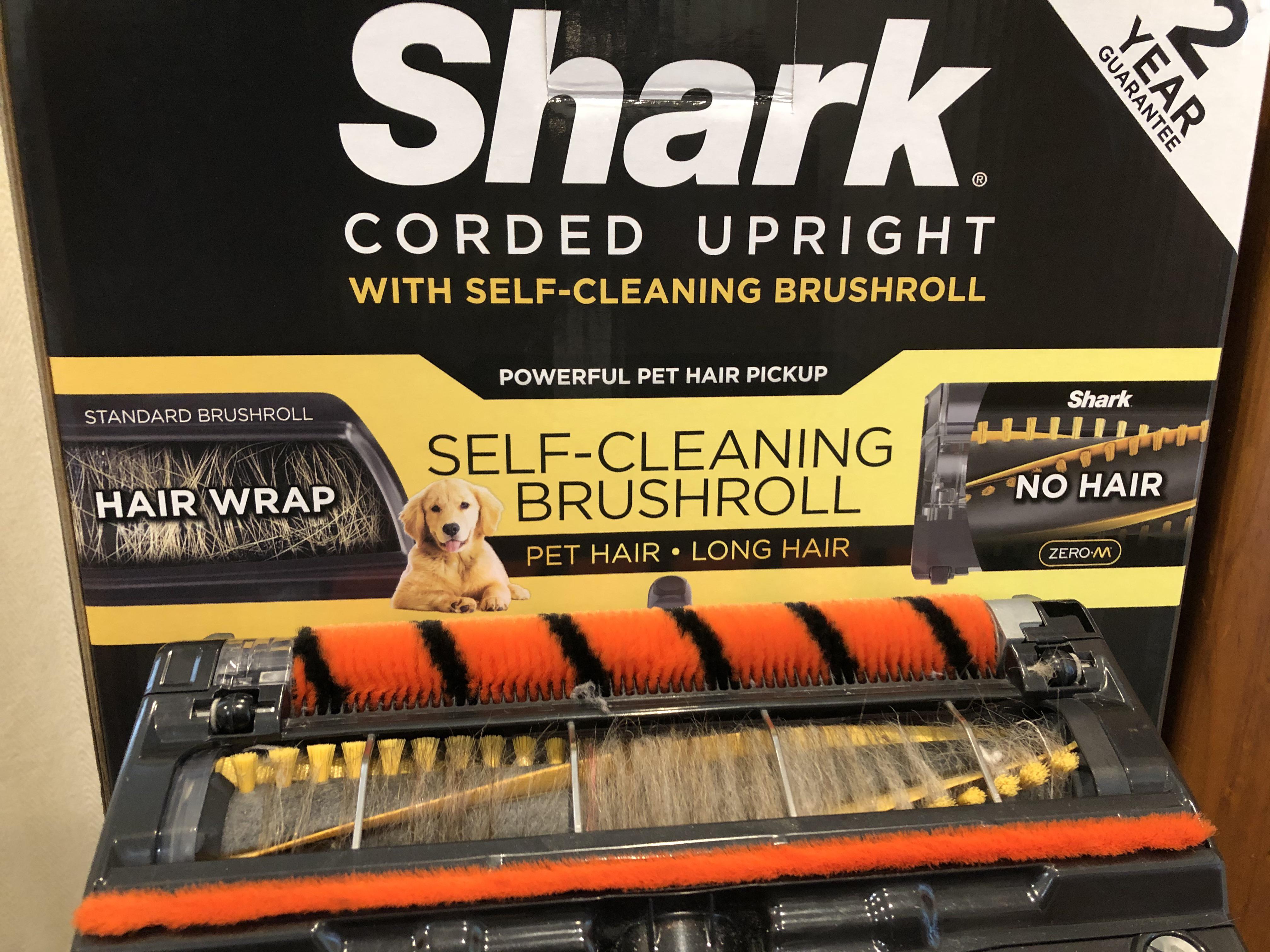 So what am I doing wrong here? Shark self cleaning brush not so much