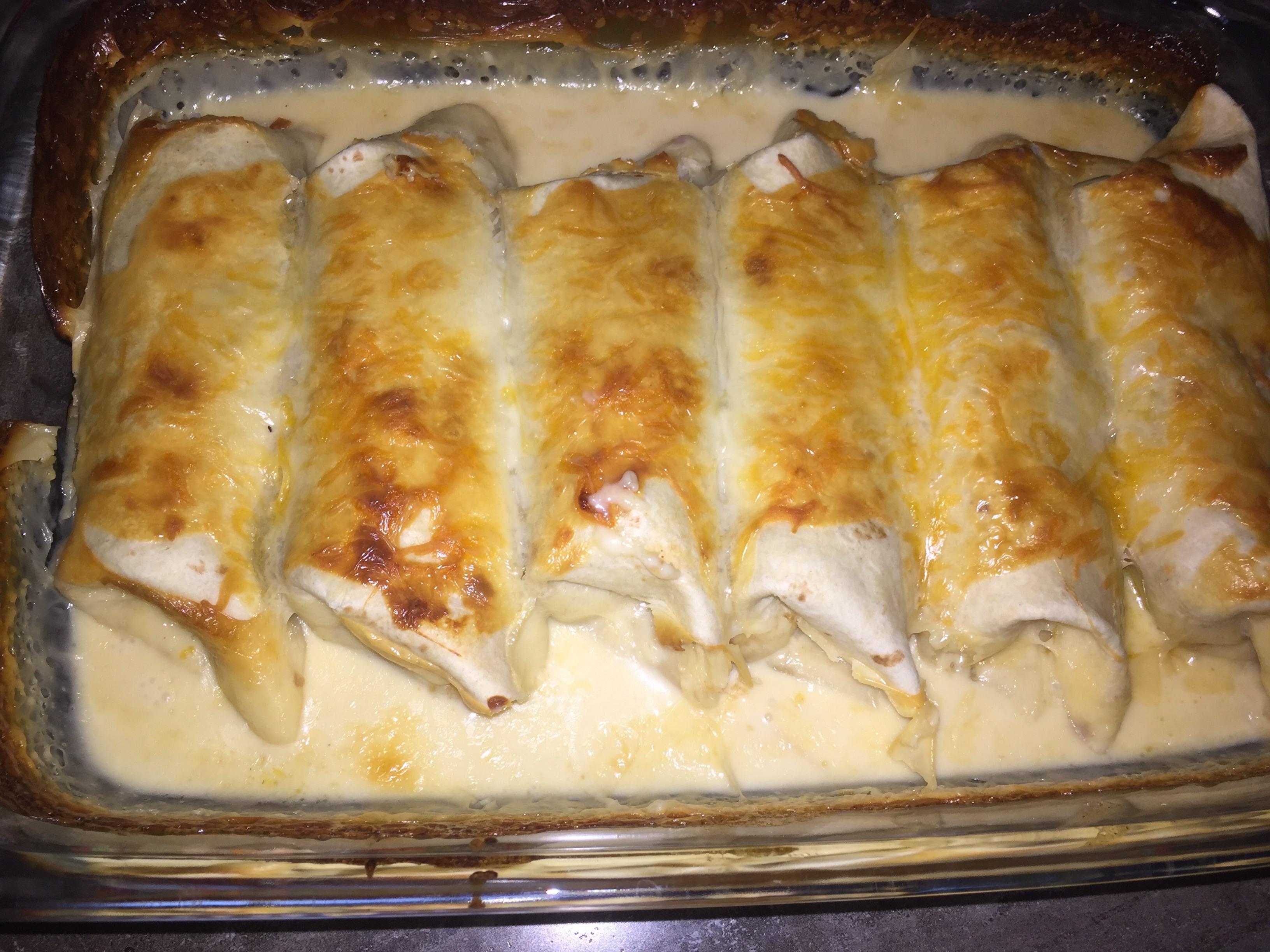 [Homemade] Goat Cheese Enchiladas r/food