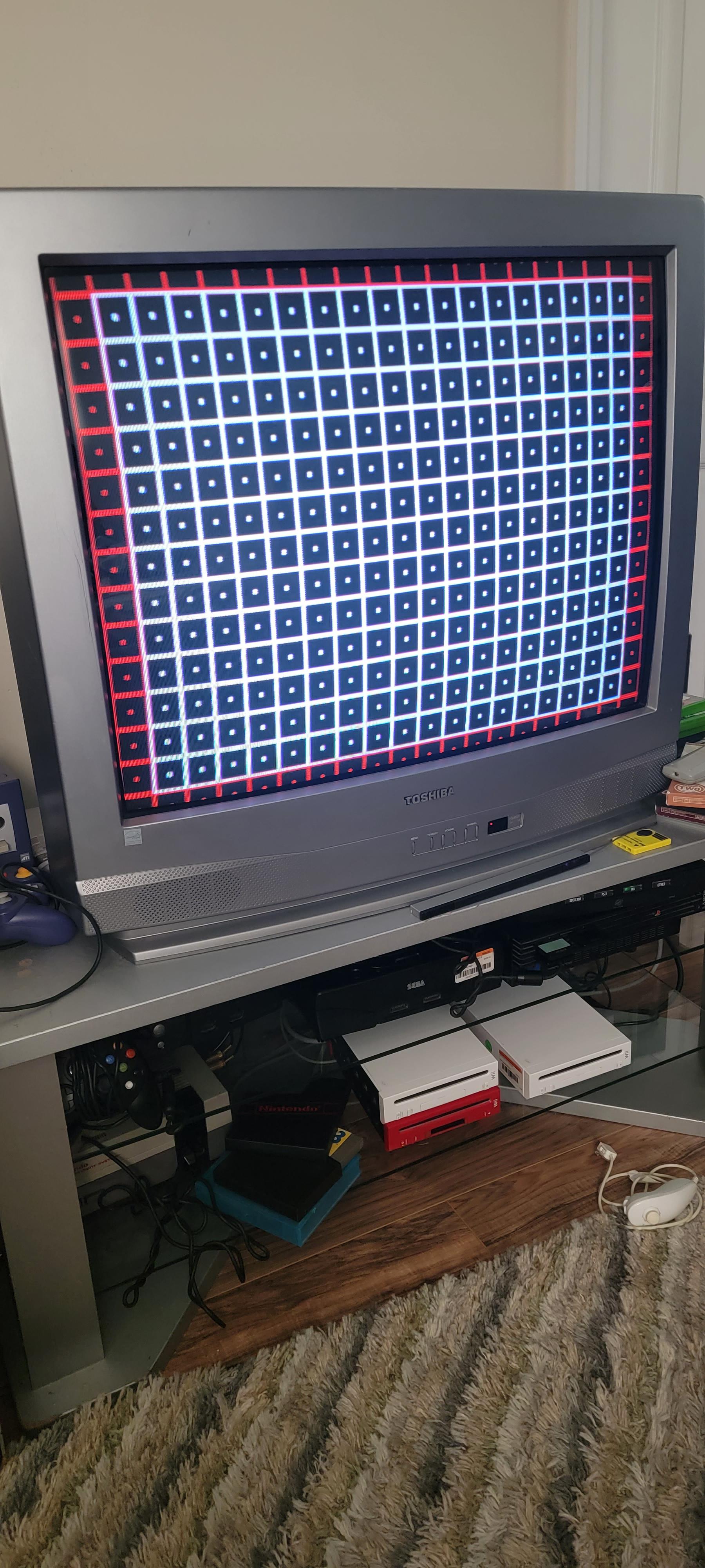 Toshiba 32a33 Geometry Hello! I am looking for thoughts/advice on