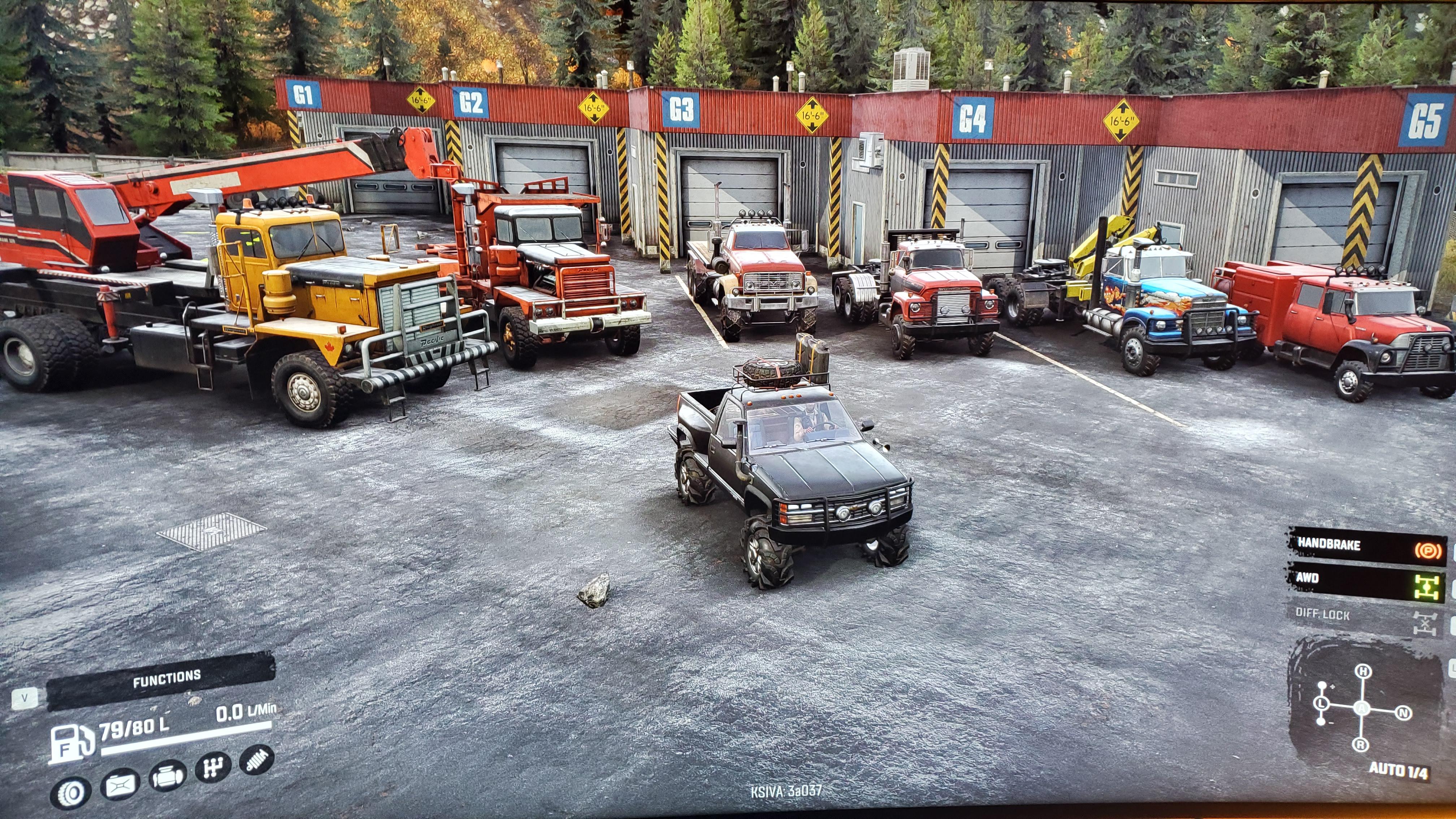 My fleet after finishing Michigan r/snowrunner