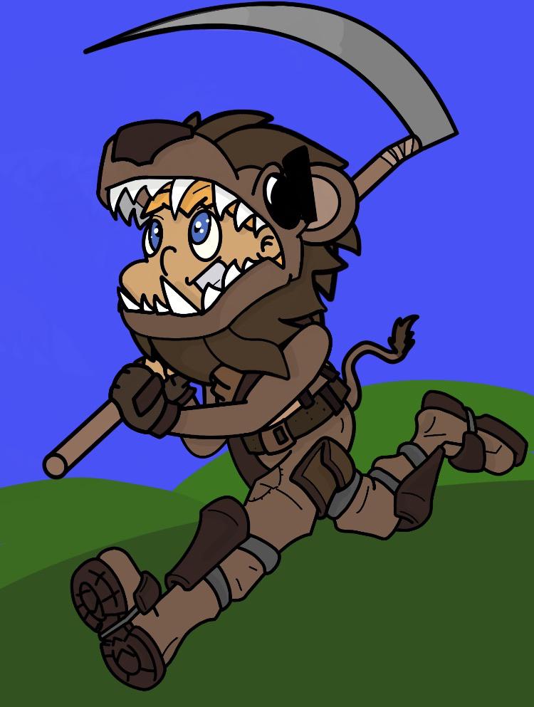 Fortnite Lion Skin Concept Art!! Like and give feedback!! r