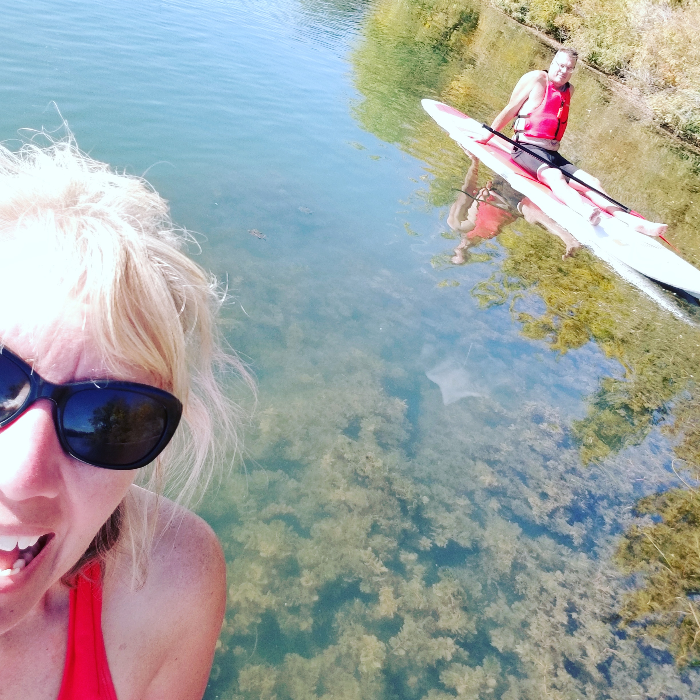 Quinn's Pond in Boise Idaho... Beautiful. r/Sup