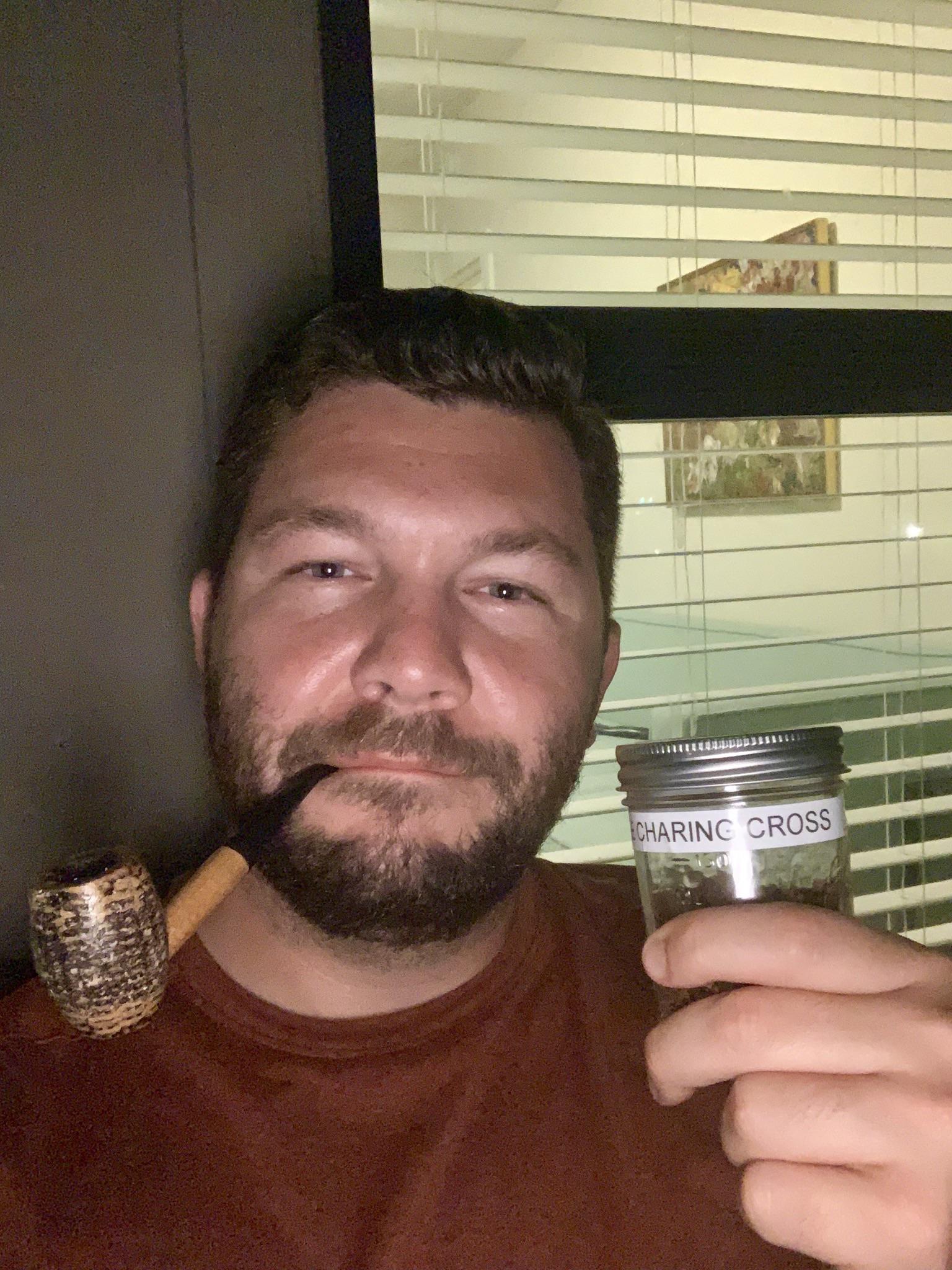 This selfie came out well, so I just had to share it. Smoking GL Pease