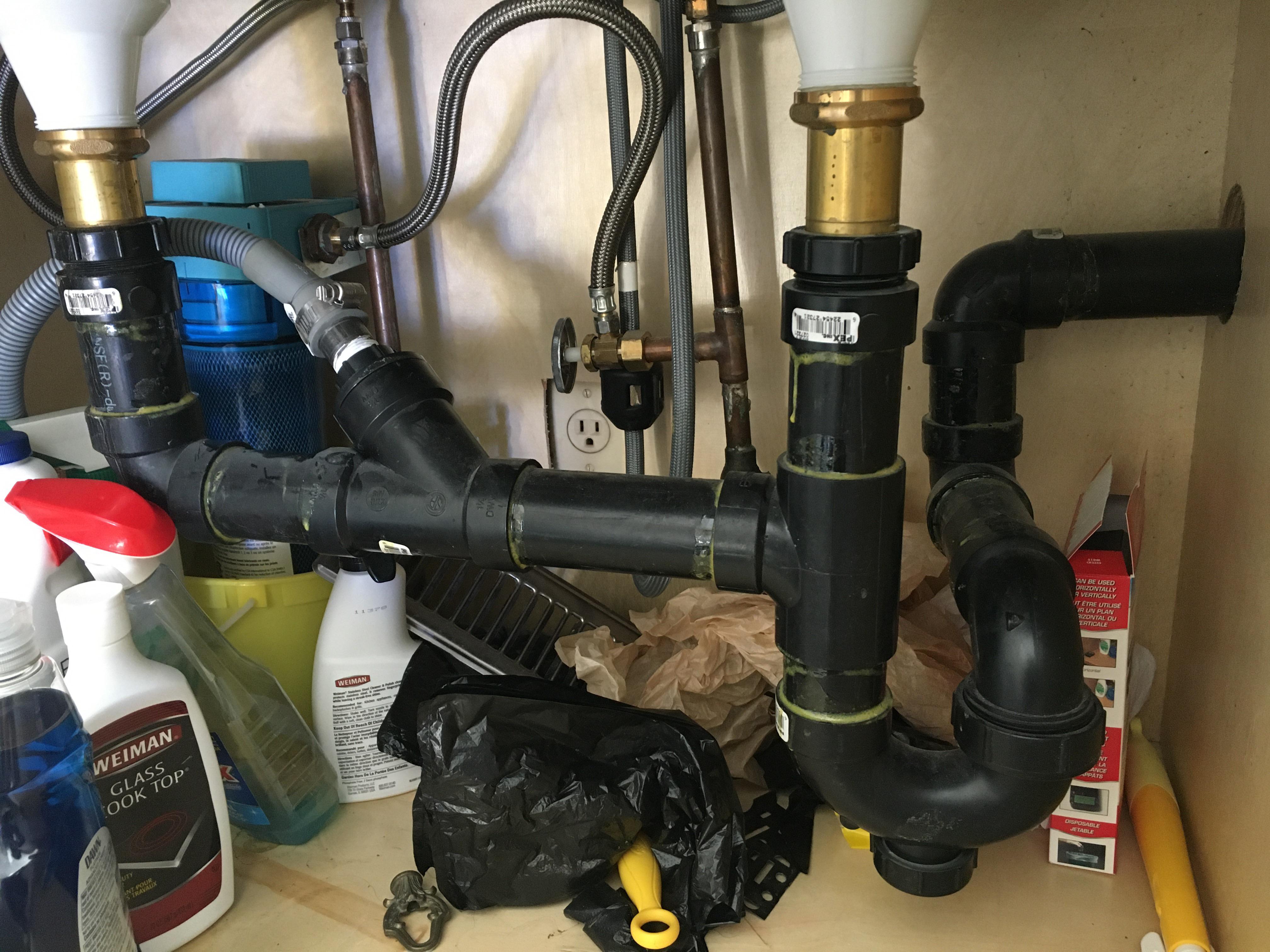 “The sink hasn’t drained properly for month’s, we’ve just been putting