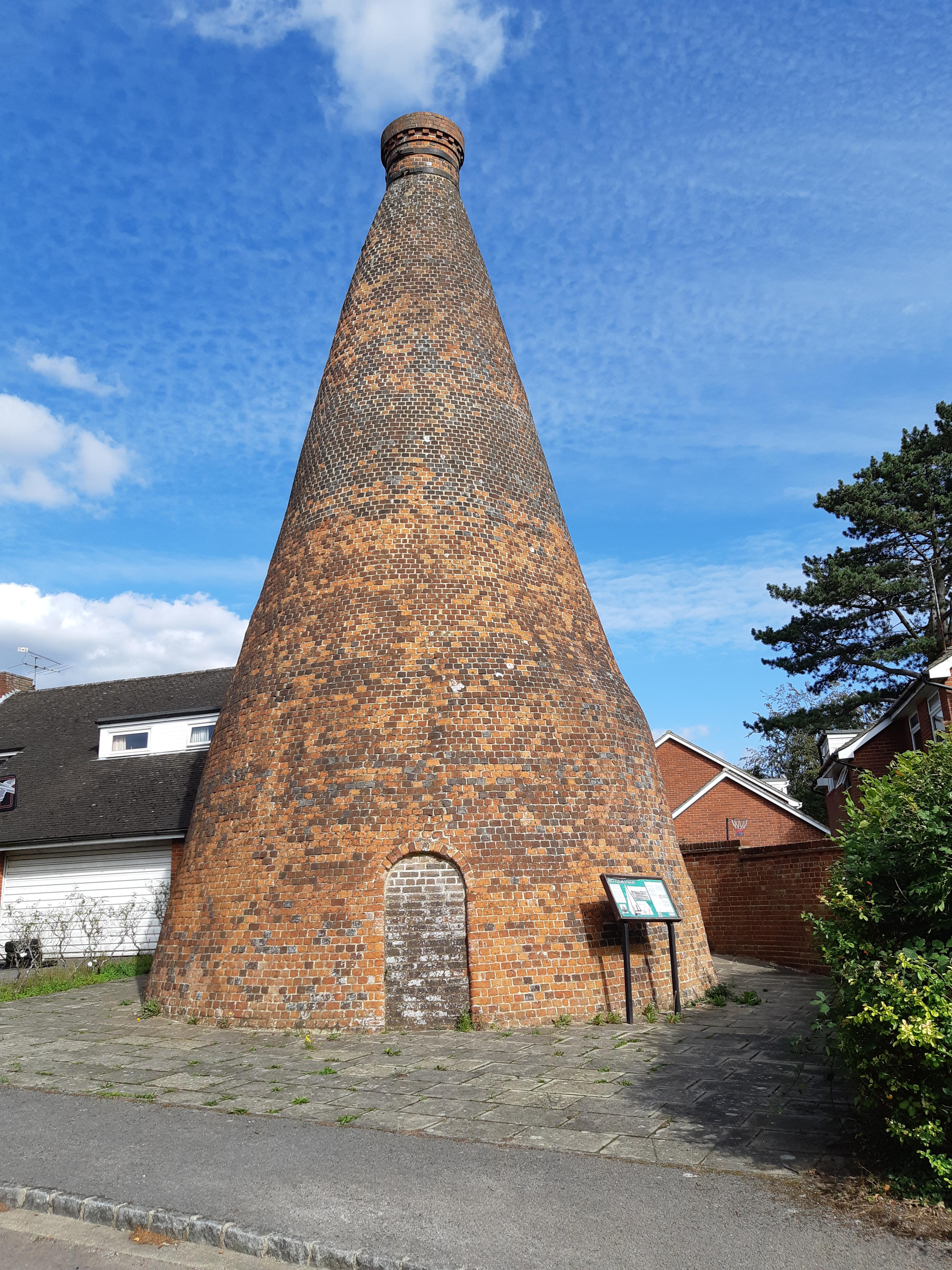 One of the few surviving tile kilns (at Nettlebed in the Chilterns) r