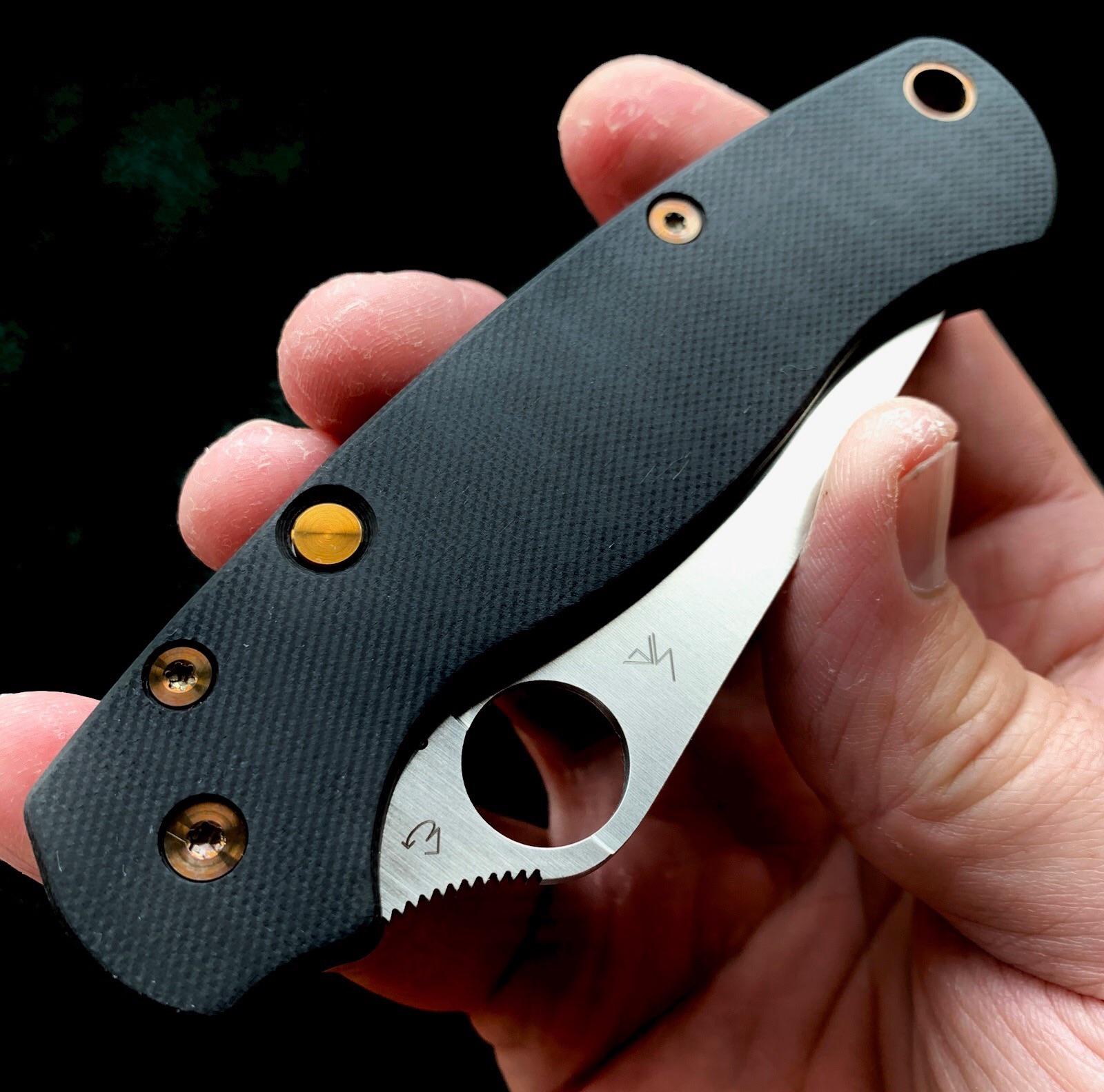 Check out BladesWeLove making a PM2 with a compression lock like the
