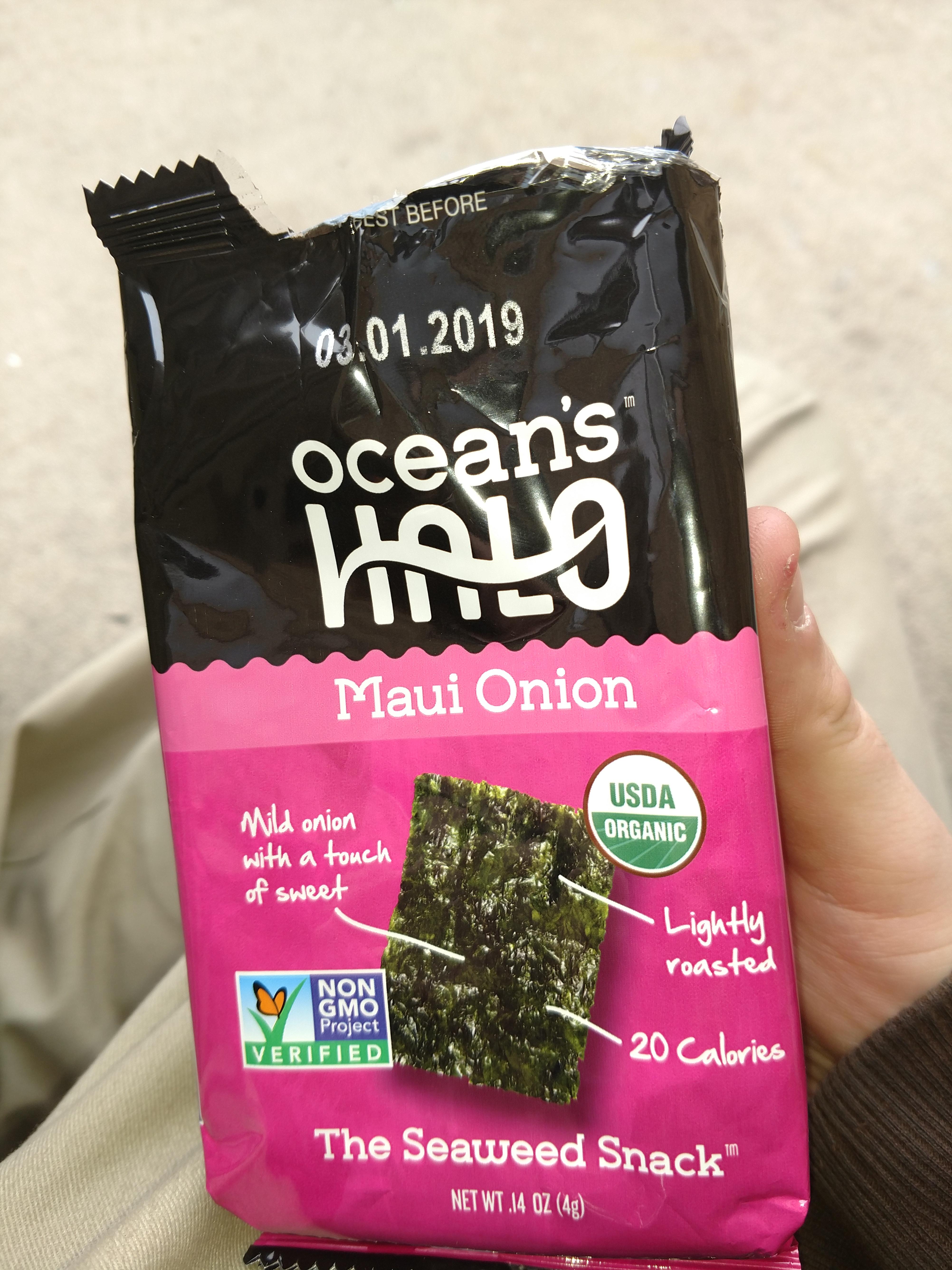 20 calories seaweed chips r/1200isplenty