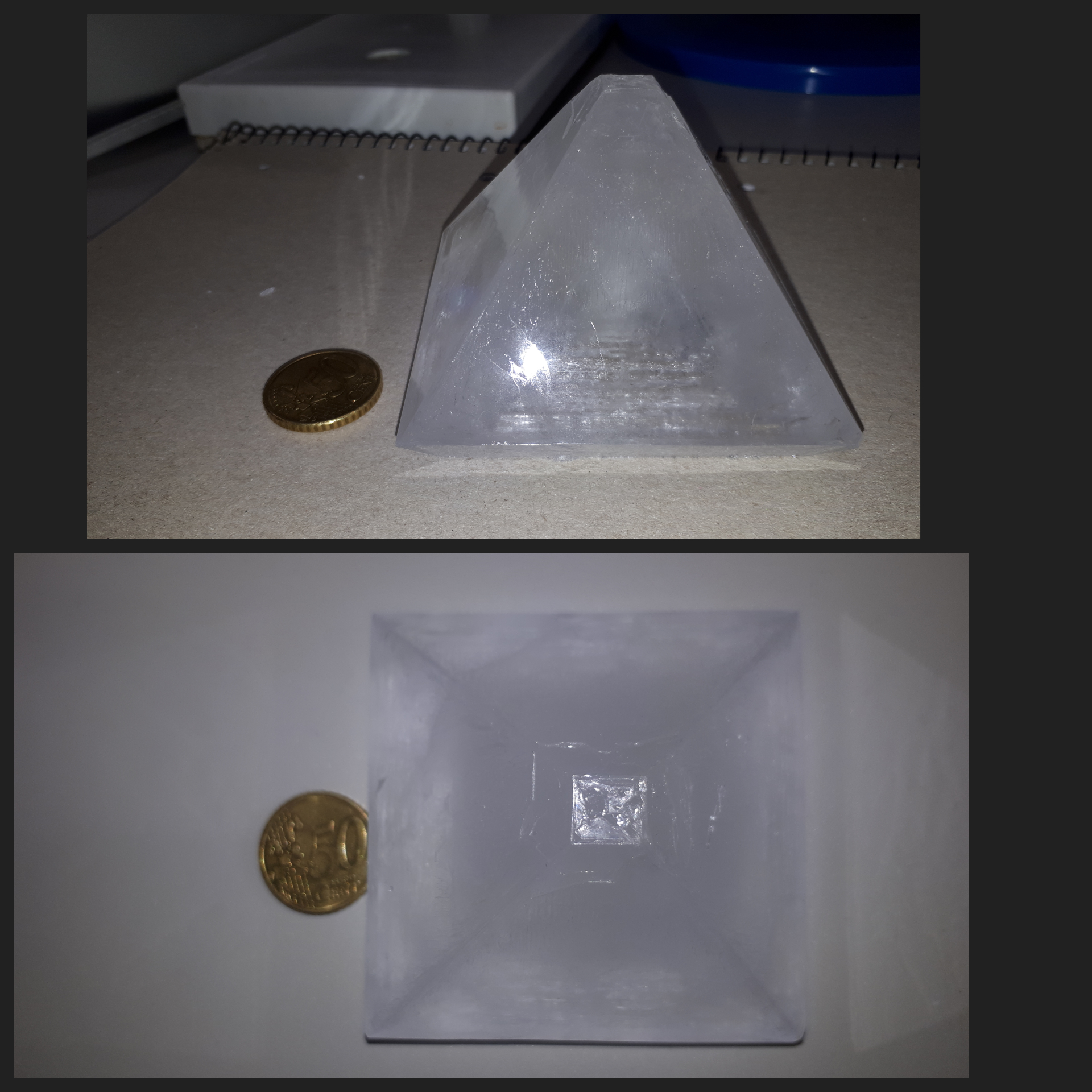 Alum Crystal which I've been growing for about 3 years now r/chemistry