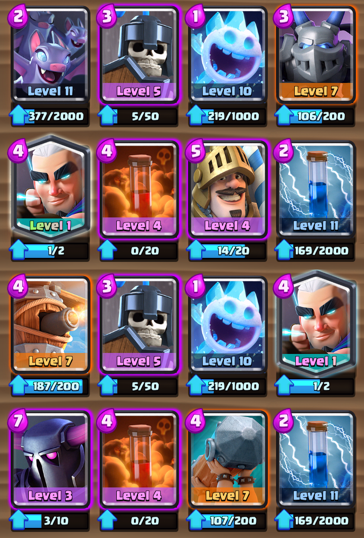 Wich deck is better for Challenger 1? r/ClashRoyale