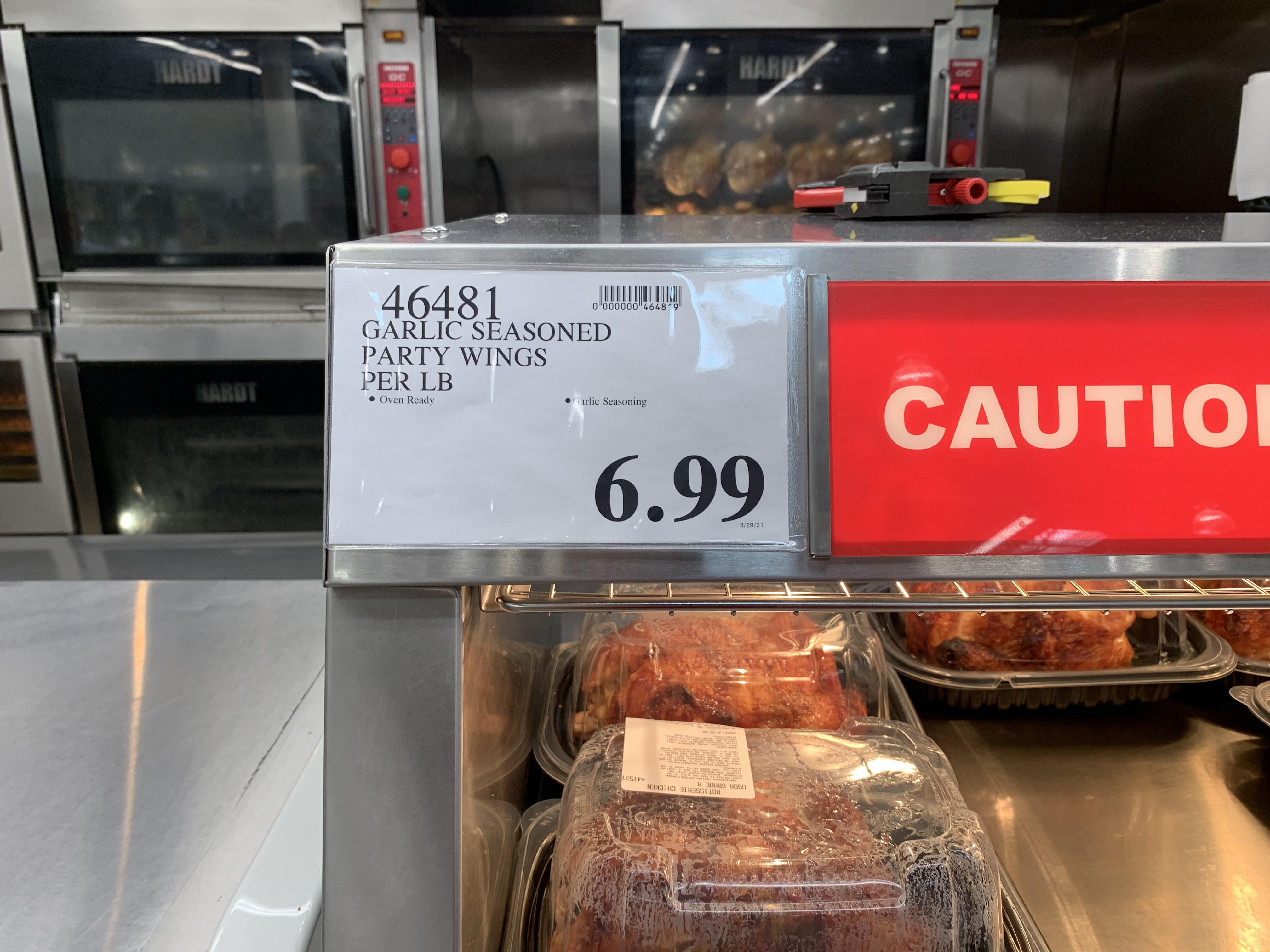 Costco Wings Price Kirkland Signature Fresh Chicken Party Wings From