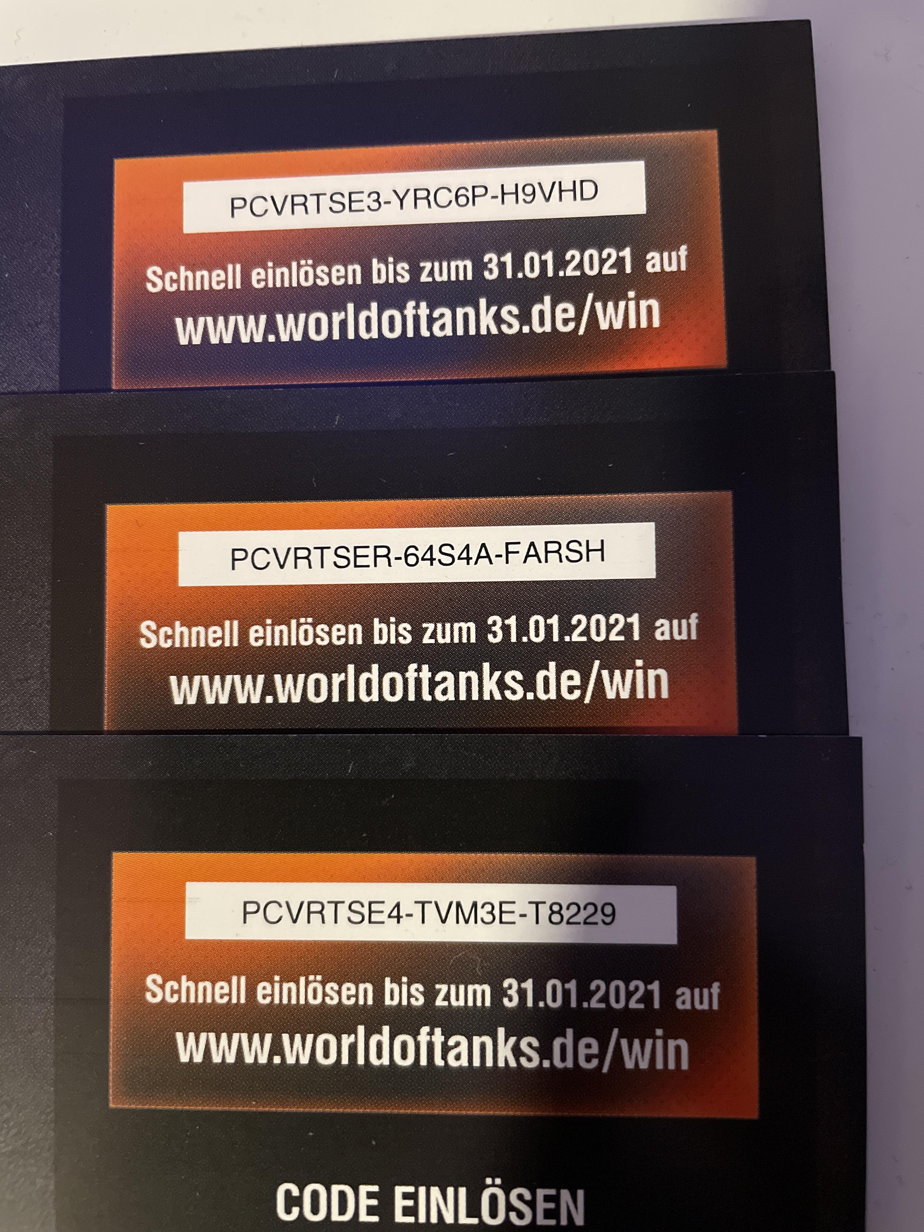 3x WoT 10 € Coupon Codes r/WorldofTanks