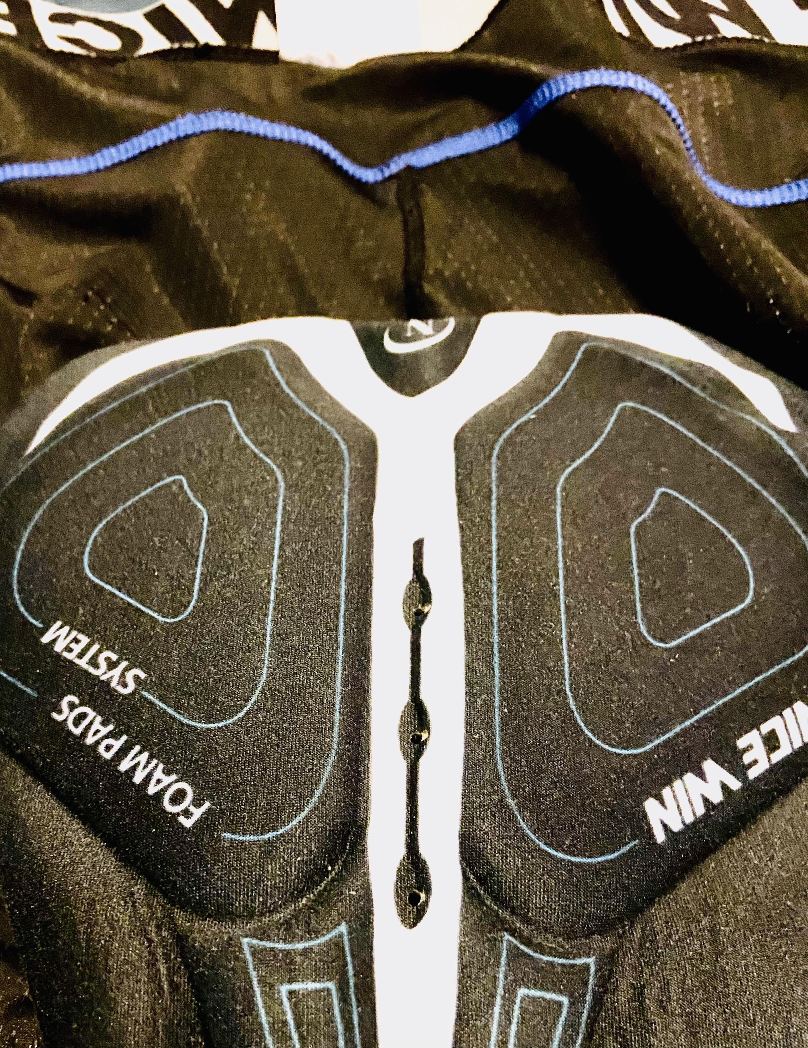 My new padded bike shorts come equipped with three fart holes. r