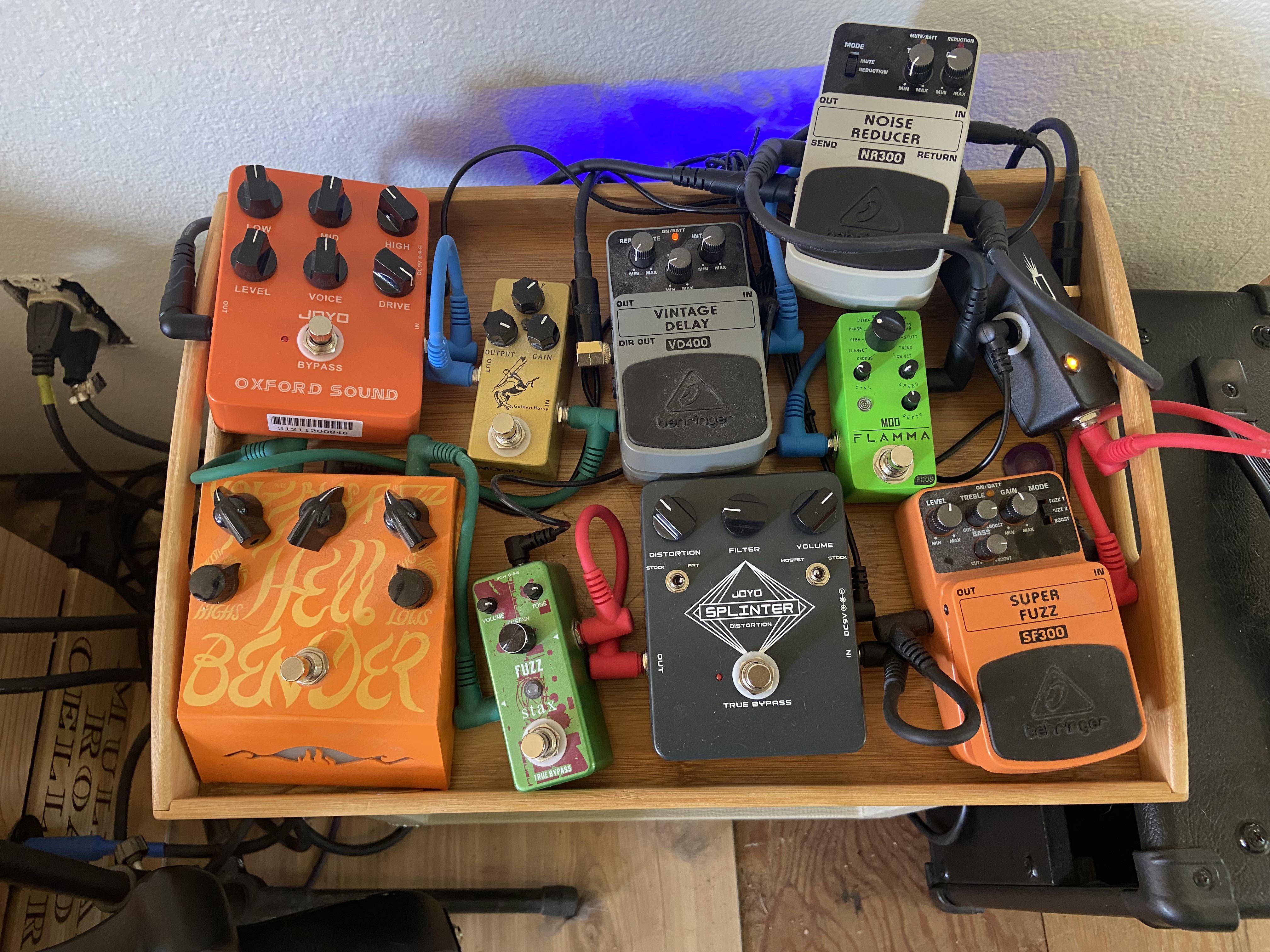 NPD(x2) Joyo Oxford sound (vintage orange voiced preamp) and Joyo
