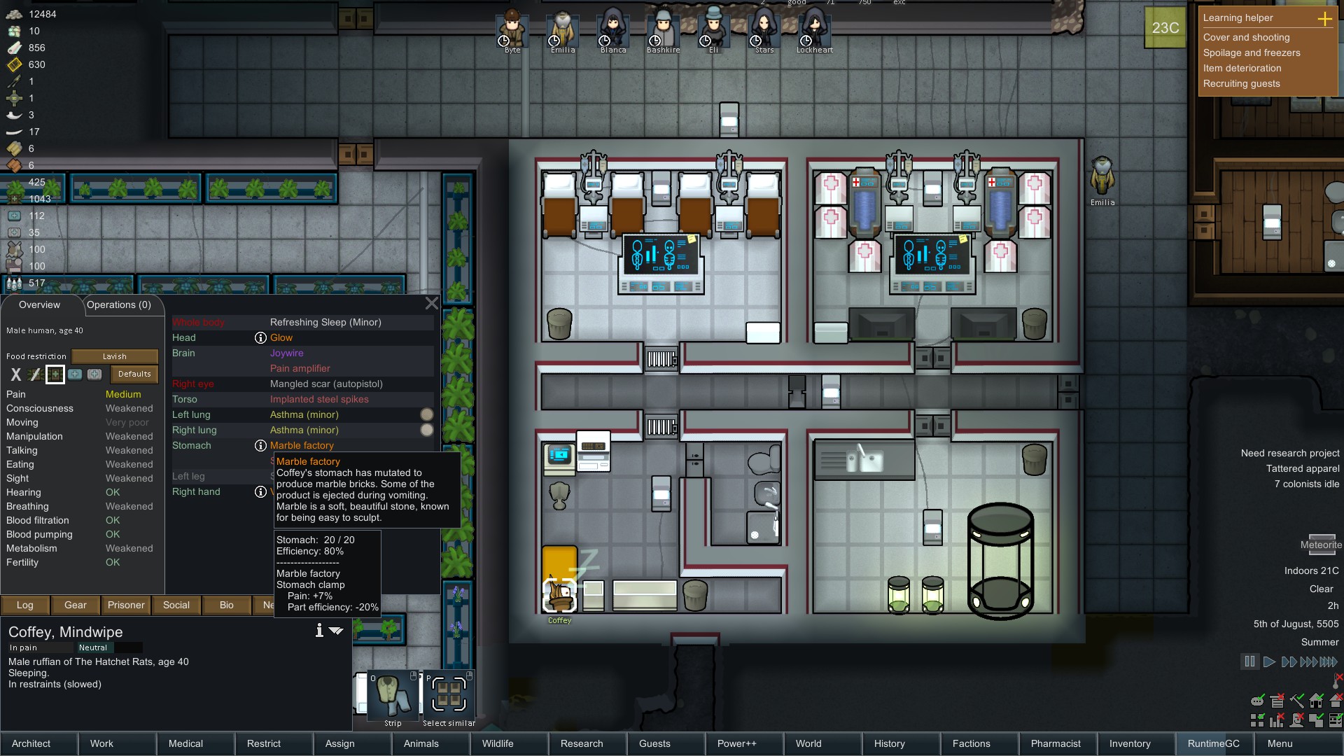 My marble factory r/RimWorld