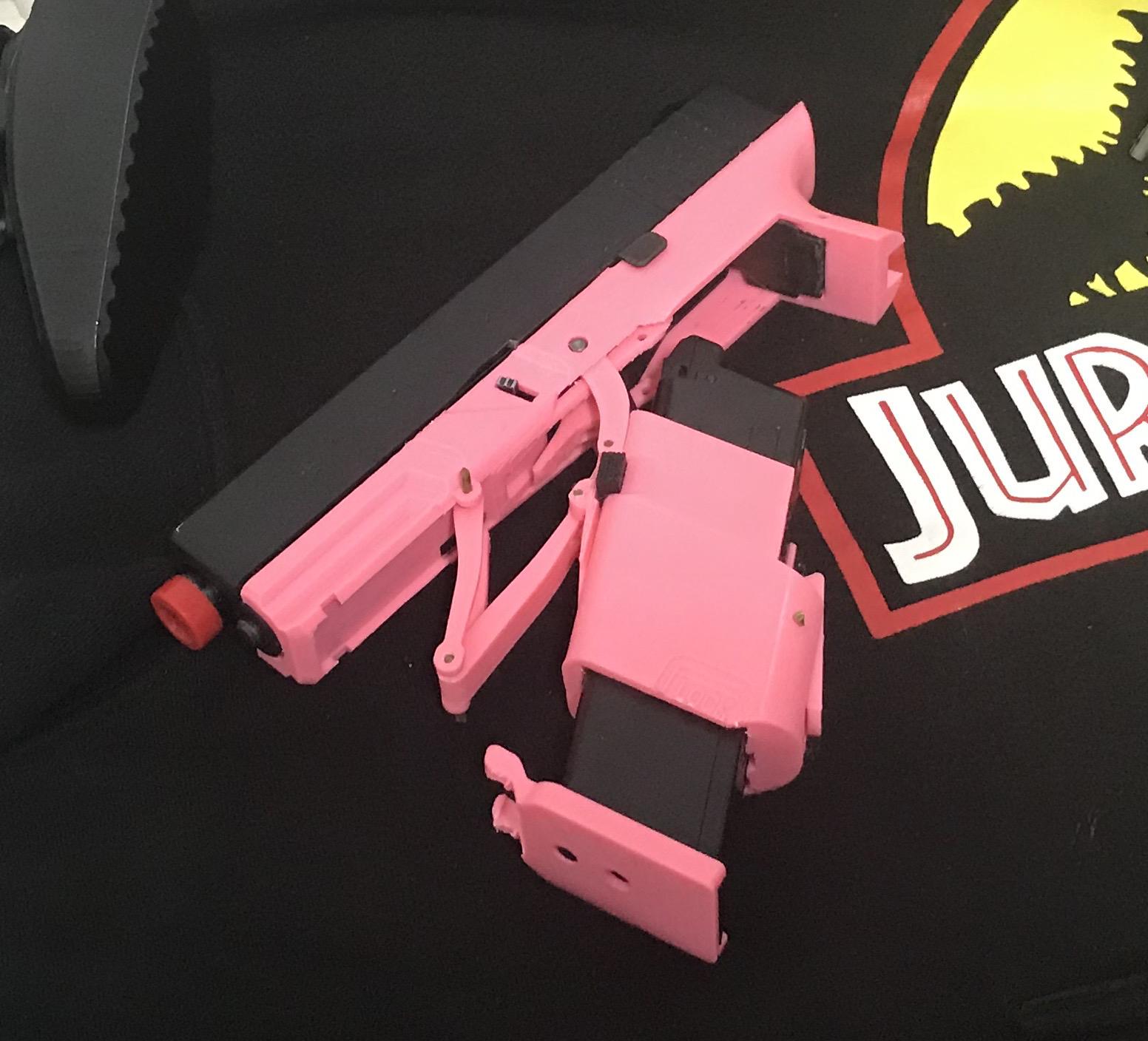 This is 3D printed Airsoft folding G19 Gen3. r/airsoft