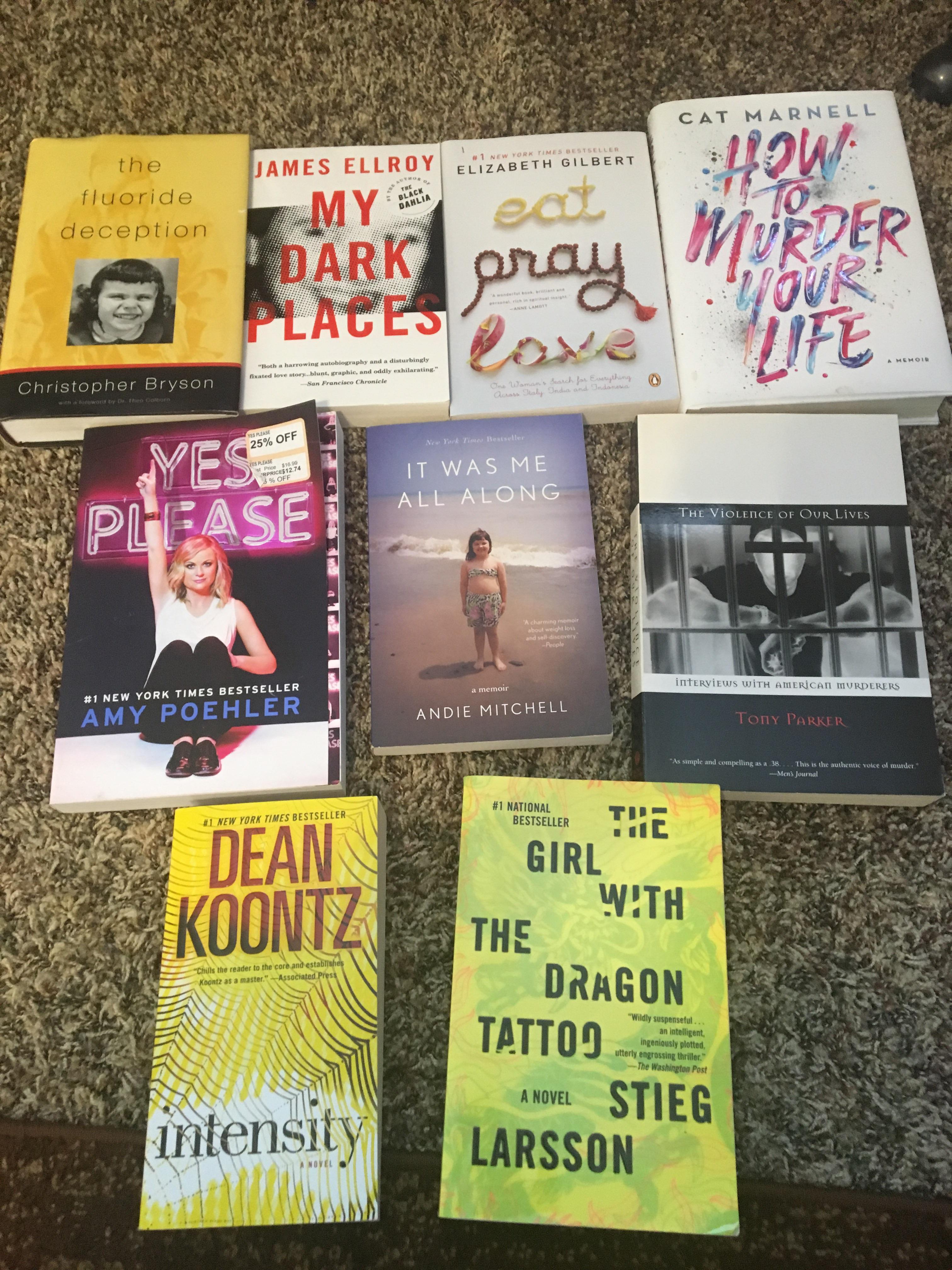 Major book score from Savers! Which to read first... r/ThriftStoreHauls