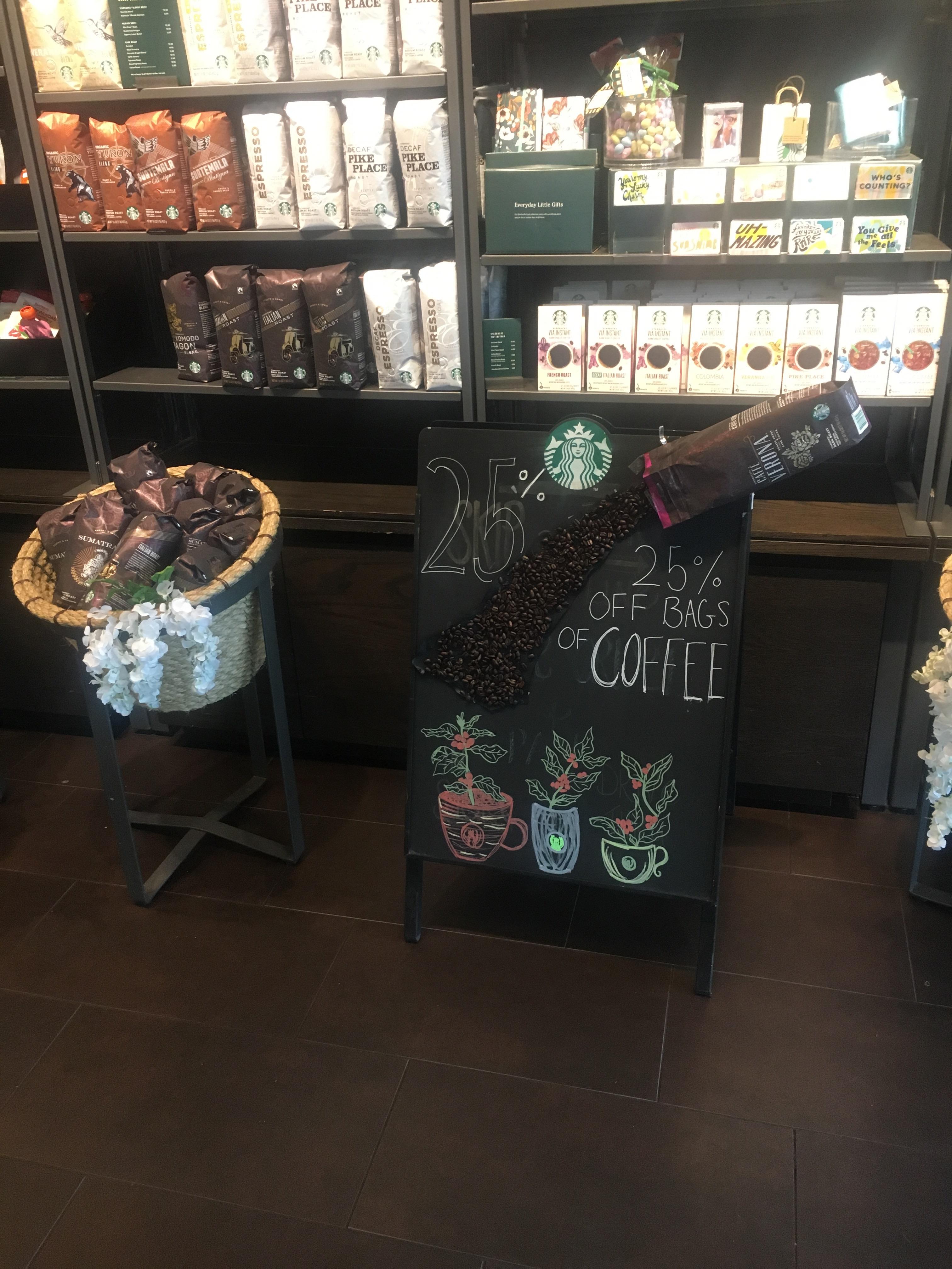 One of our baristas got really creative with our sale signage! r