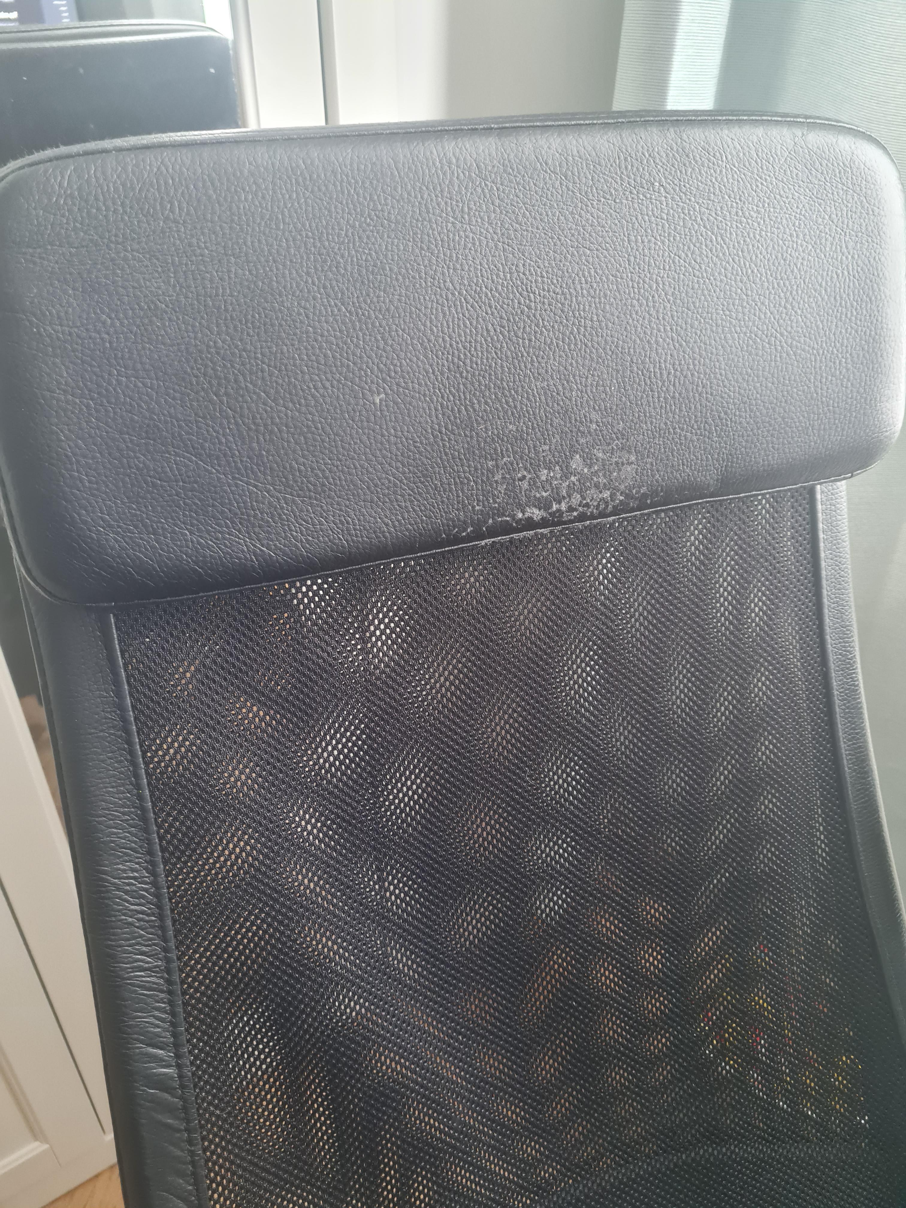 Fake leather starting to flake off. Any tips on how to stop my hair