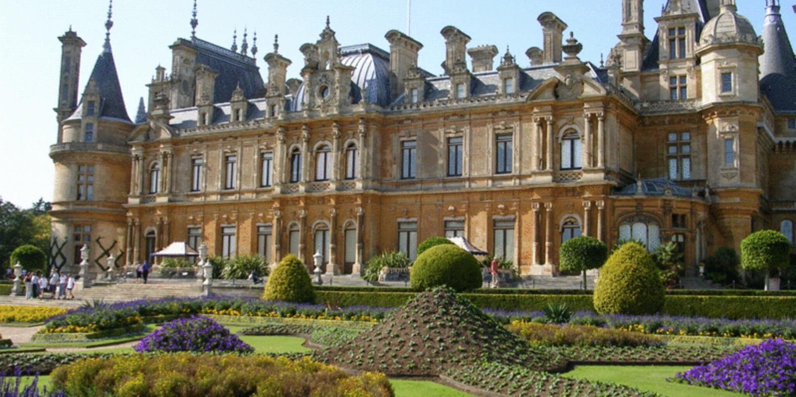 This is a Rothschild mansion in France I believe.wtf r
