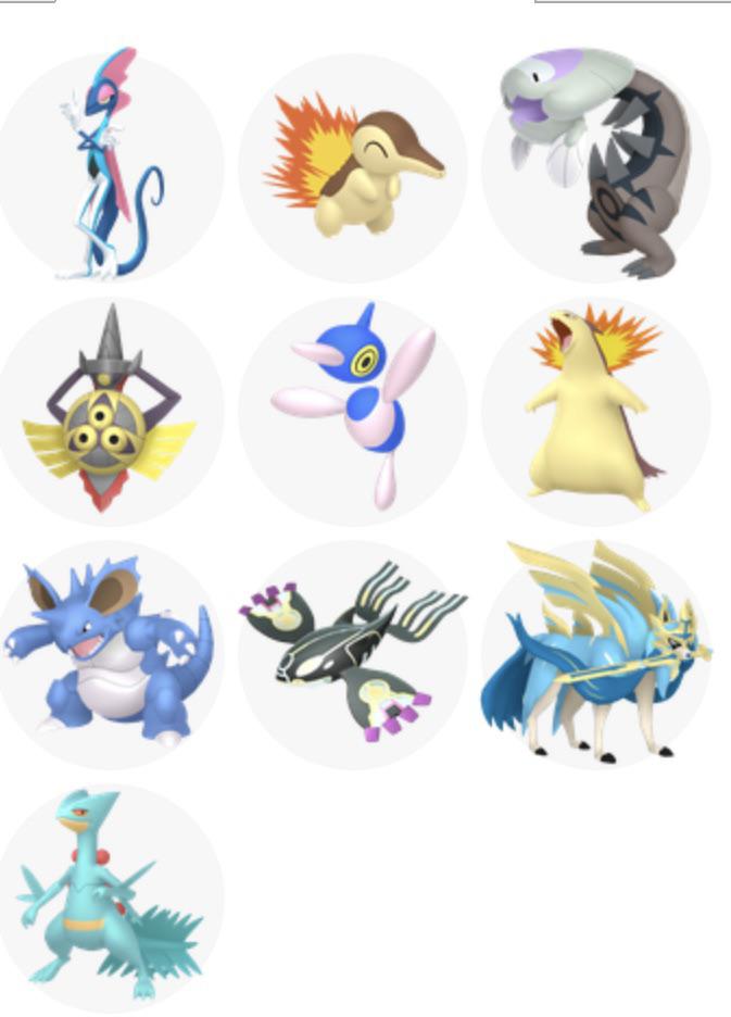My top 10 shiny Pokémon r/MandJTV