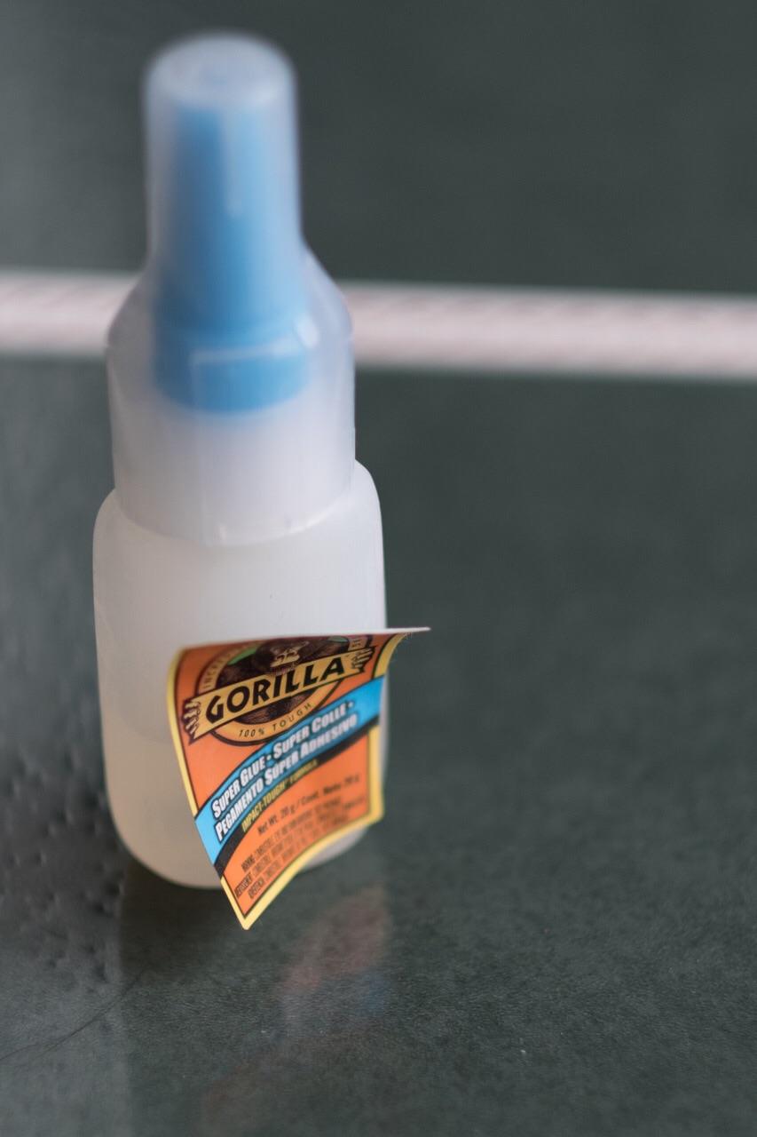Gorilla Glue thought it was funny the label started peeling off. r