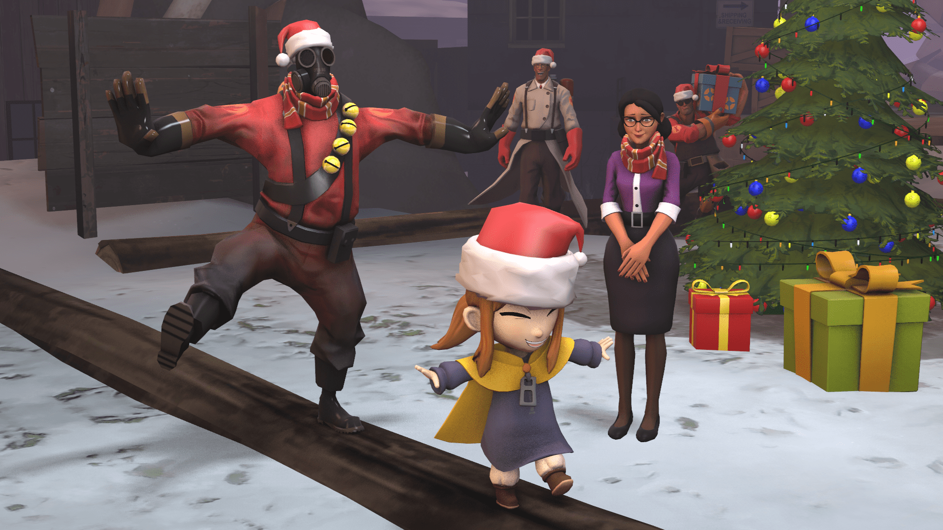 Tf2 Christmas 2022 Merry Christmas From /R/Tf2! : R/Ahatintime
