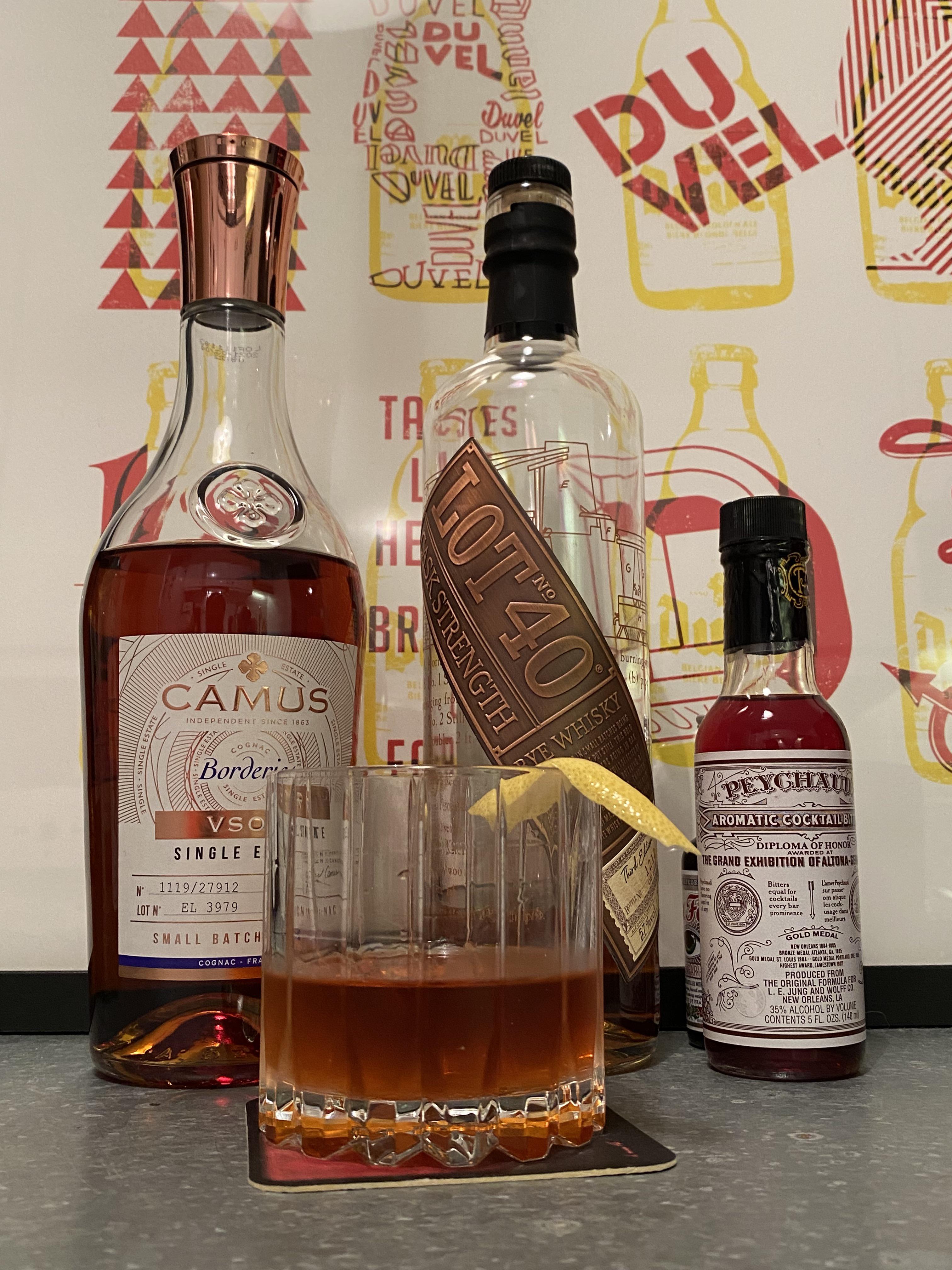 Sazerac with Cognac & Rye r/cocktails