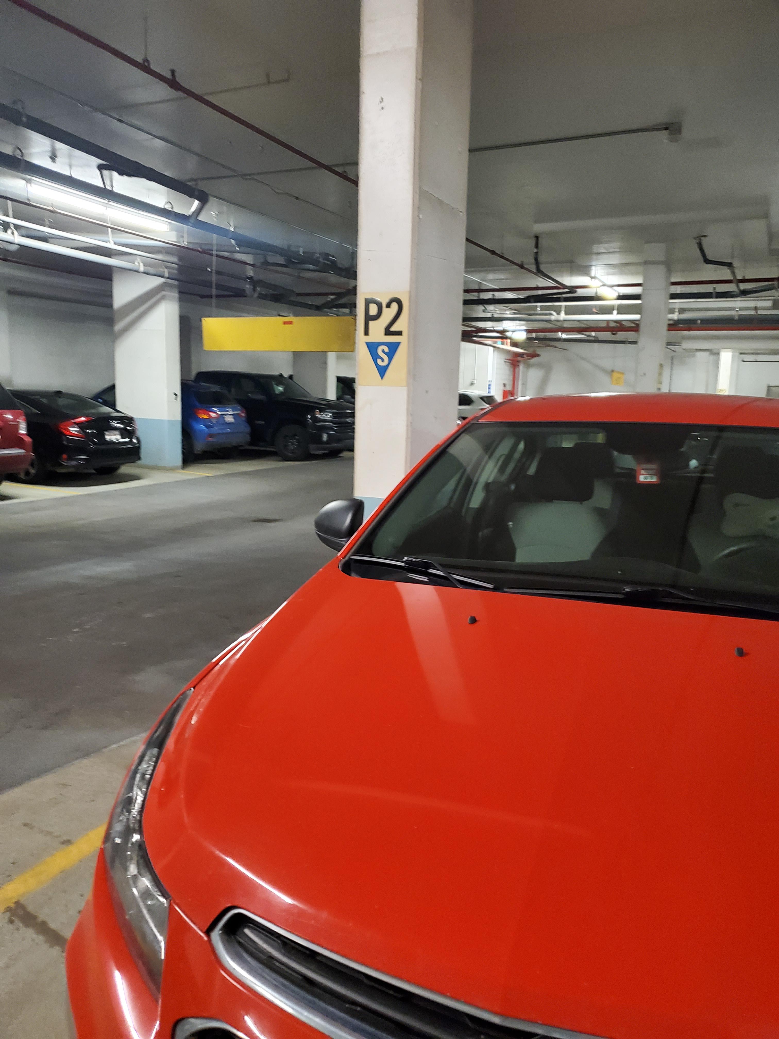 Help please '( I'm an idiot..I parked my rental car in an underground parking garage and