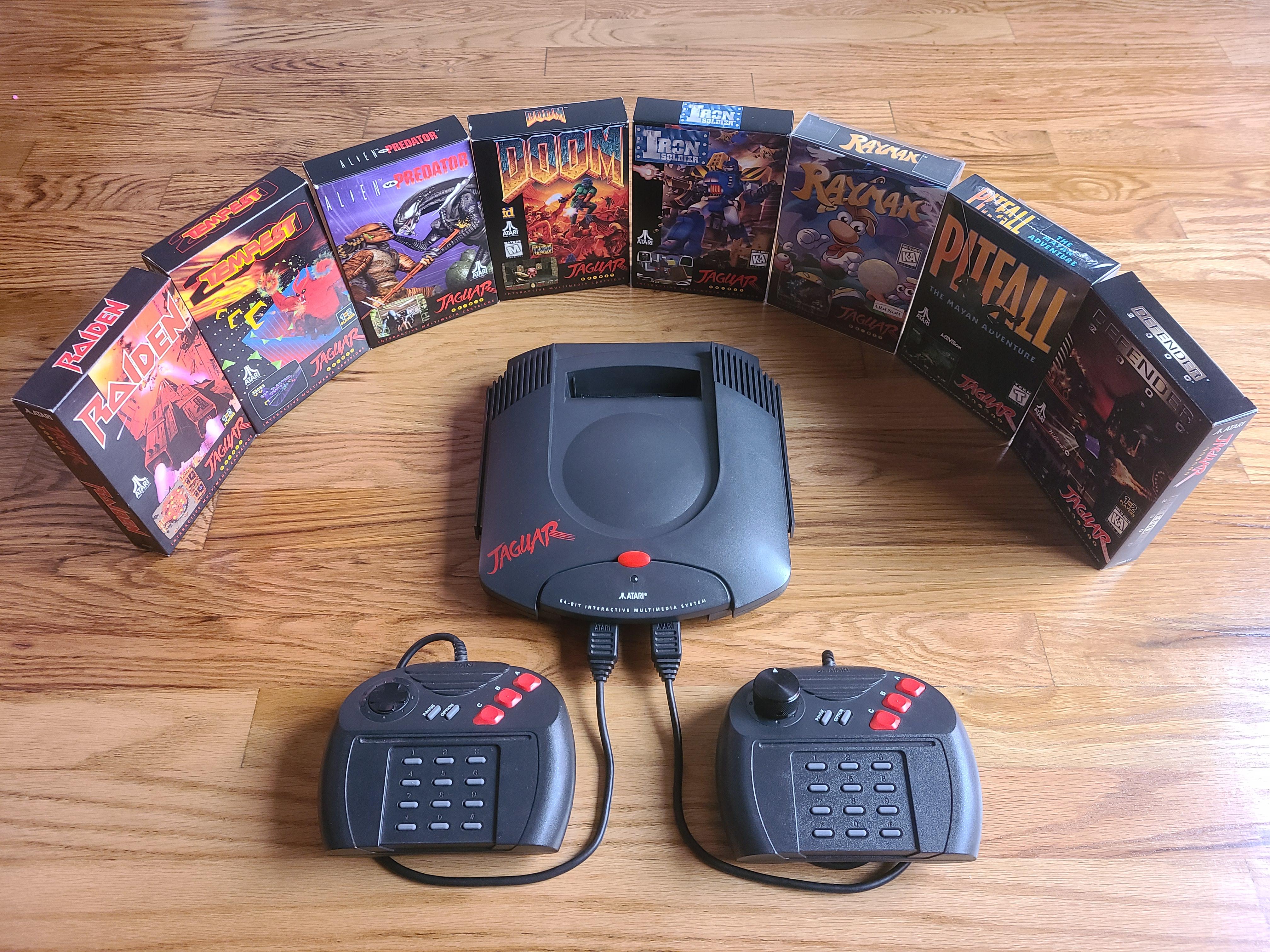 Atari Jaguar collection! r/gamecollecting