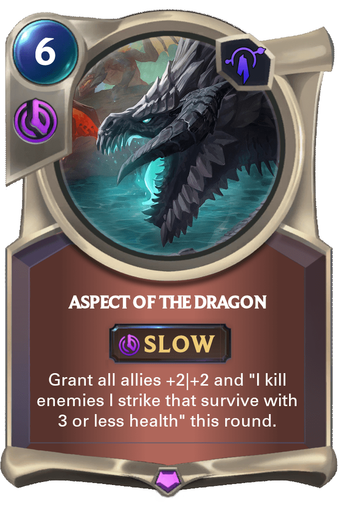 Elder Dragon buff similar to "For Demacia!". CustomLoR