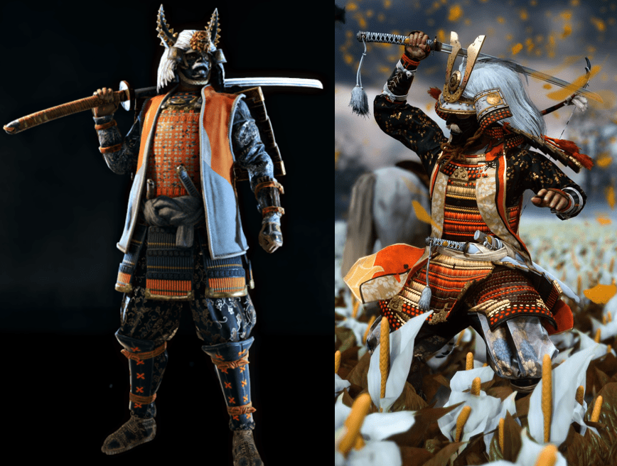 my version of Ghost of tsushima gosaku armor. ForFashion