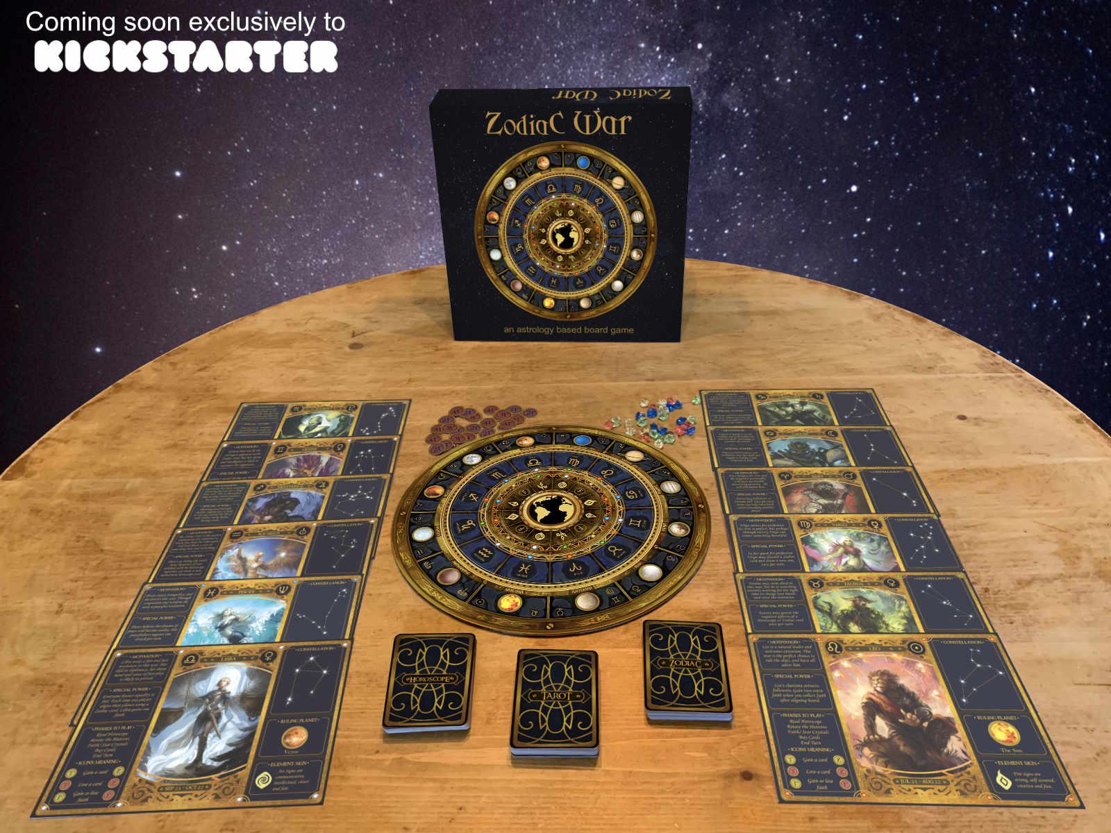 Zodiac War an astrology themed board game. r/astrology