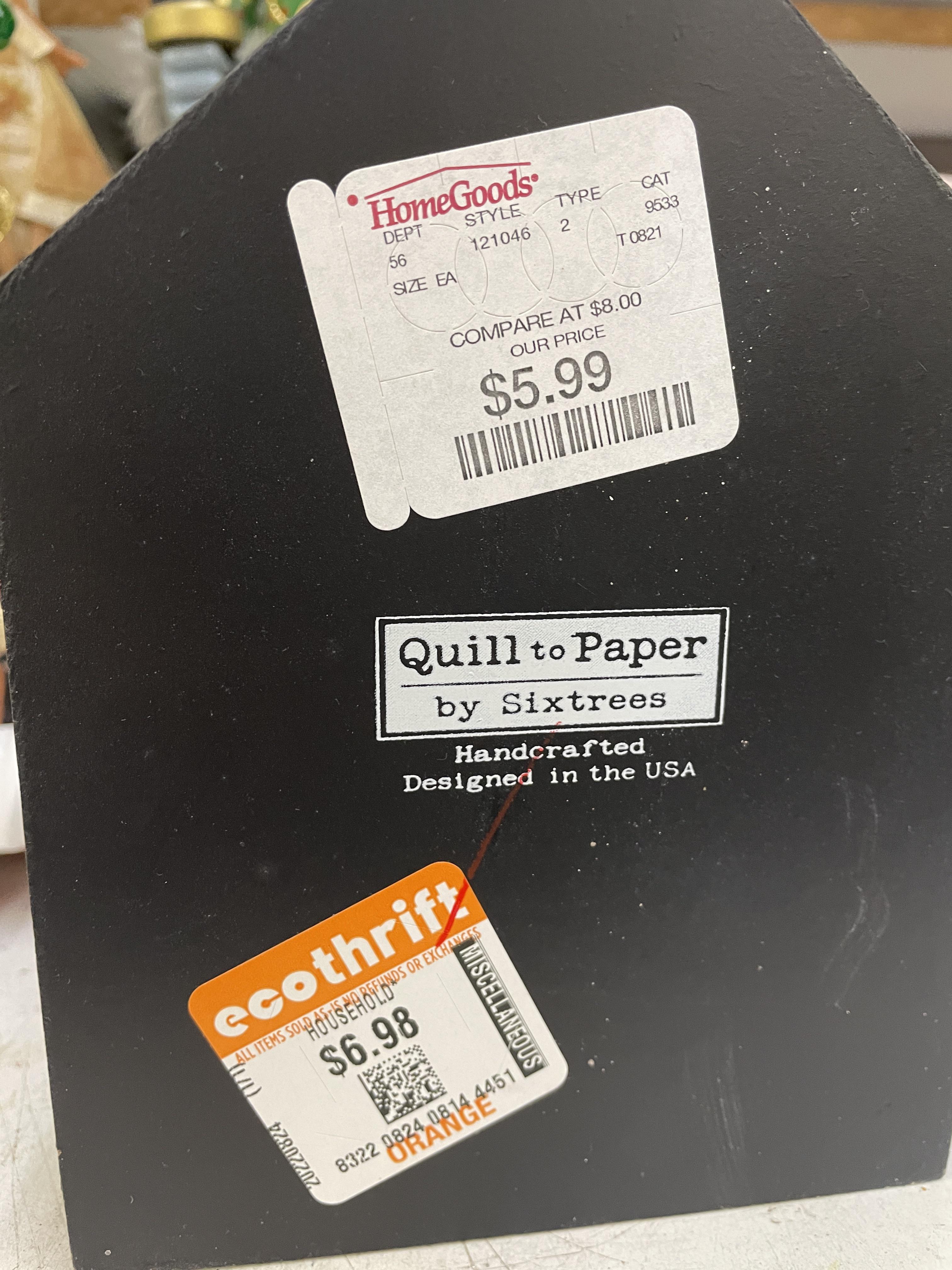 Eco Thrift Strikes Again! ThriftGrift