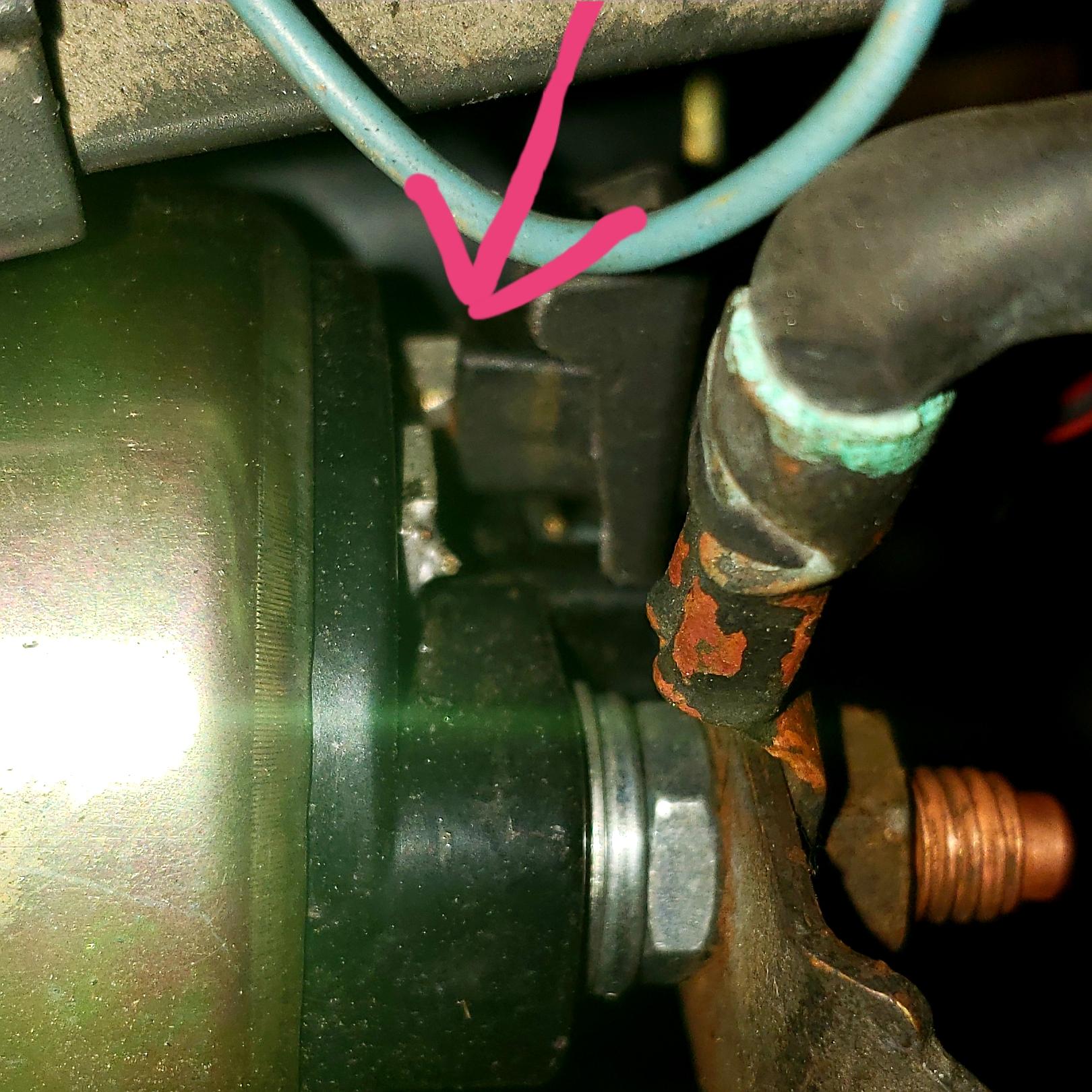 Loose connector for starter motor to battery. Can I use JB weld? r