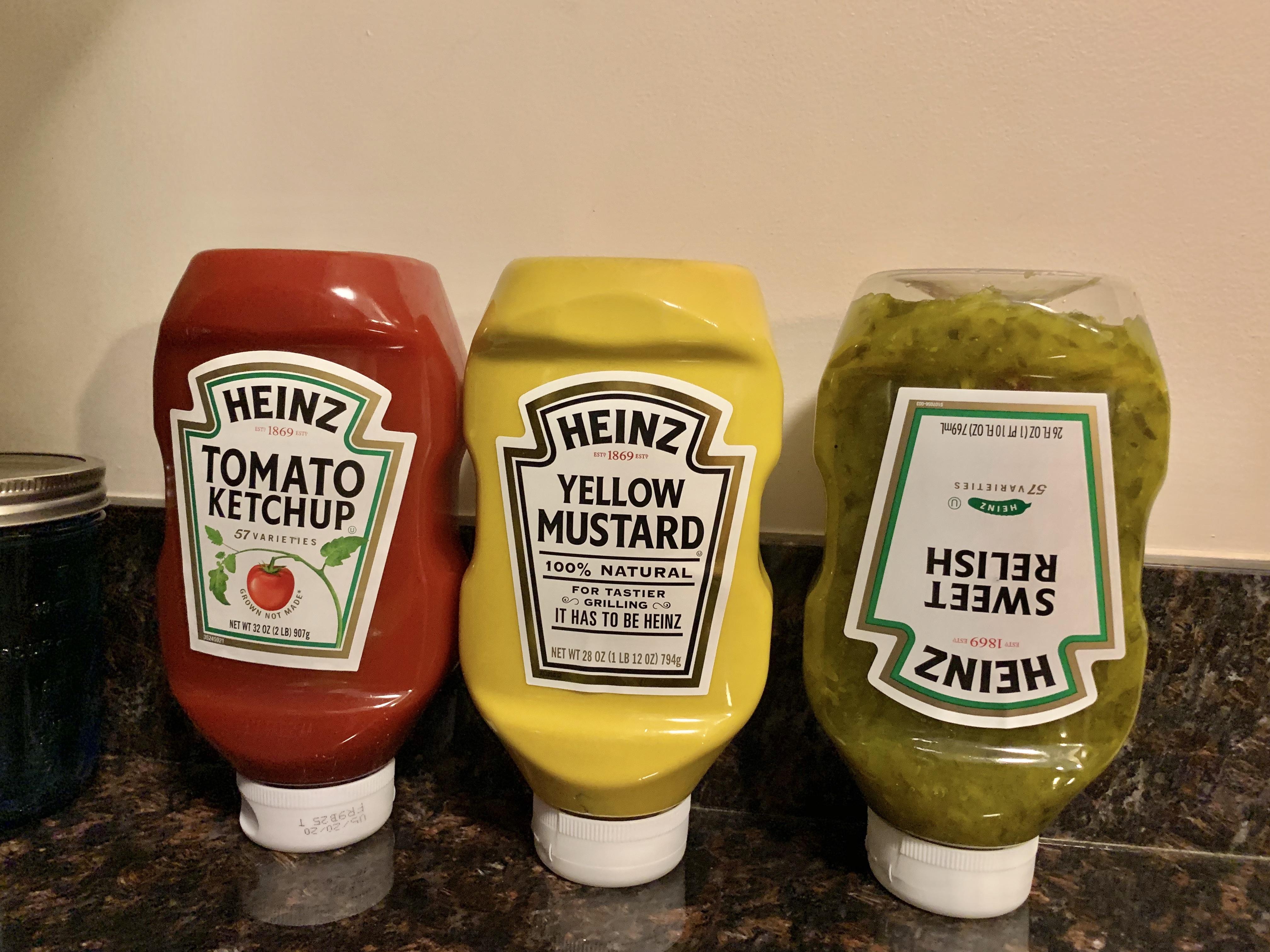 The labels on these condiments r/mildlyinfuriating