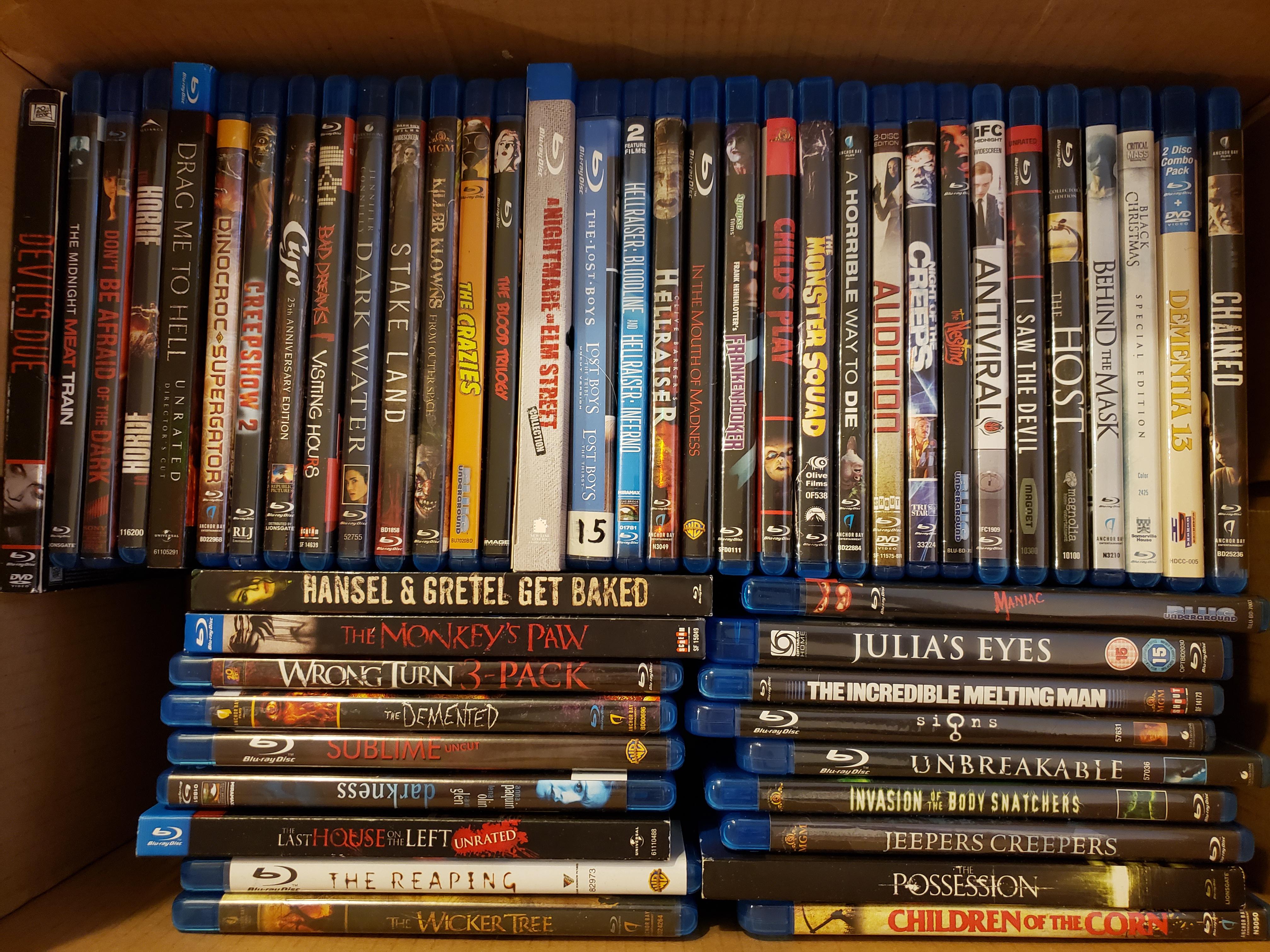 Goodwill this past weekend for 1.50 each! r/dvdcollection