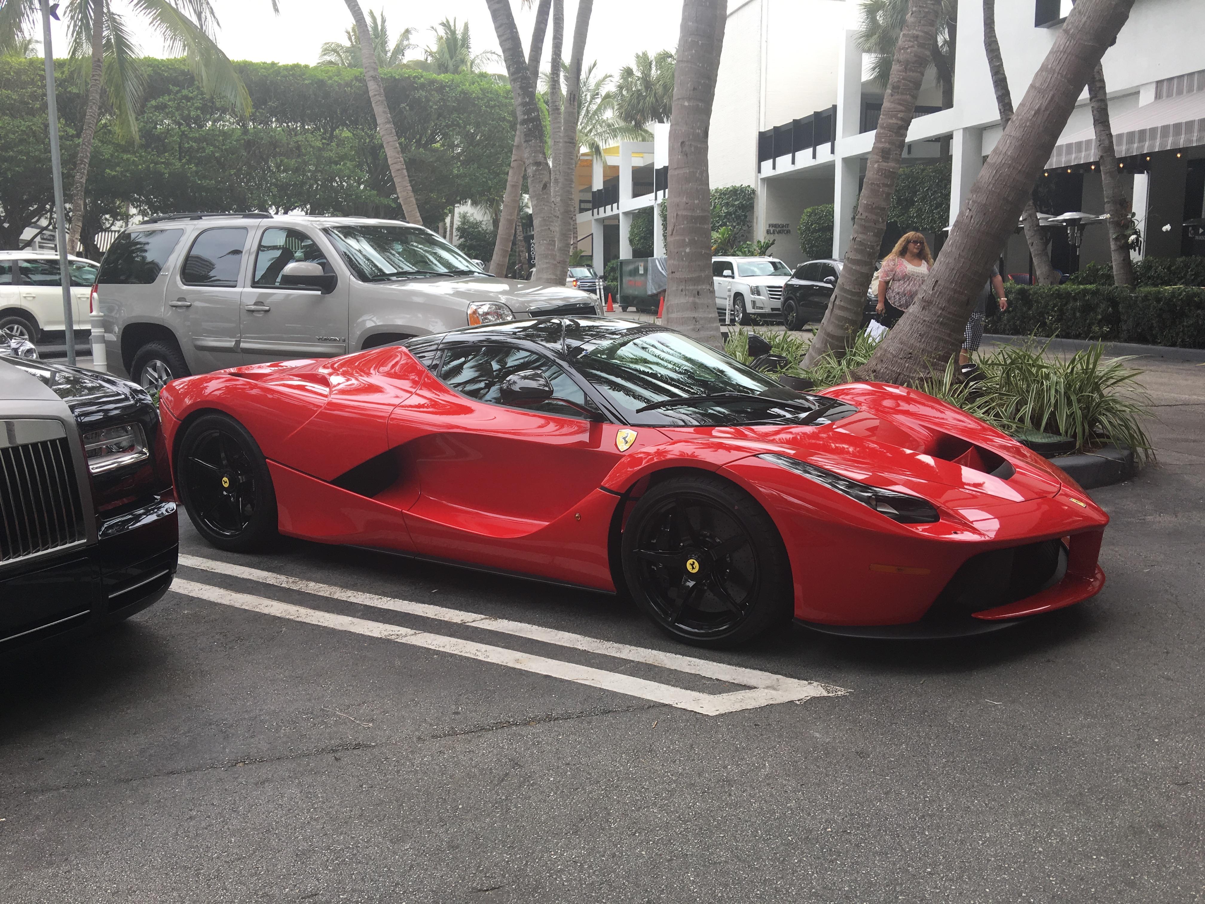 La Ferrari in Miami exoticspotting