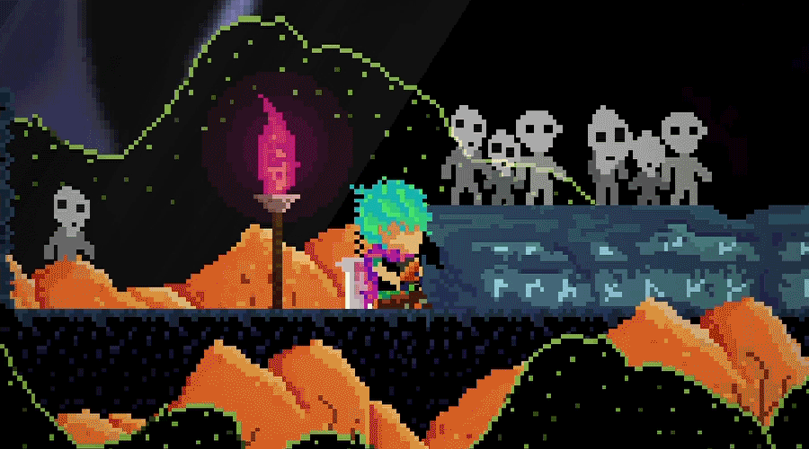 I added the feaature, like if the player didn't do anything for 5s, the player will do like