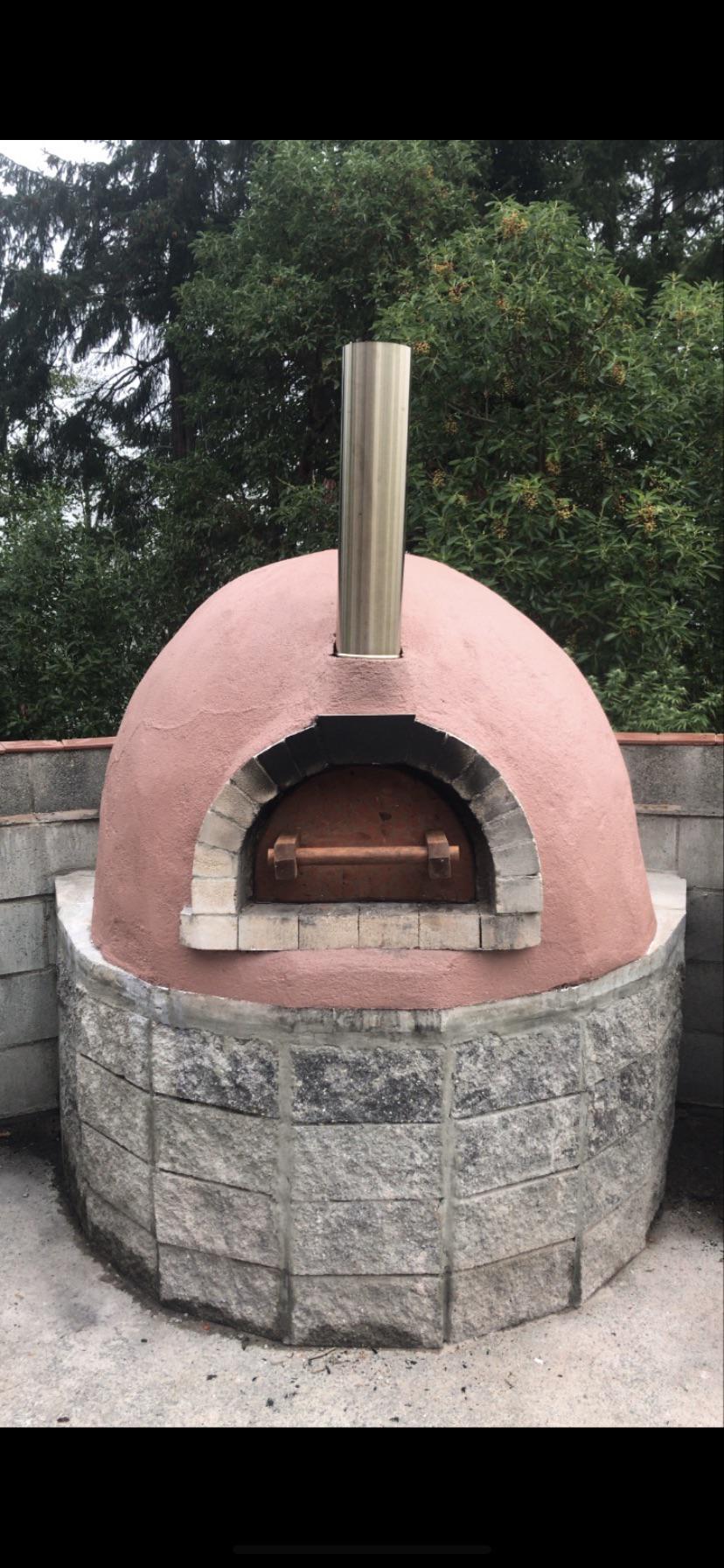 My pizza oven and grill cart. All inspired by the and built by