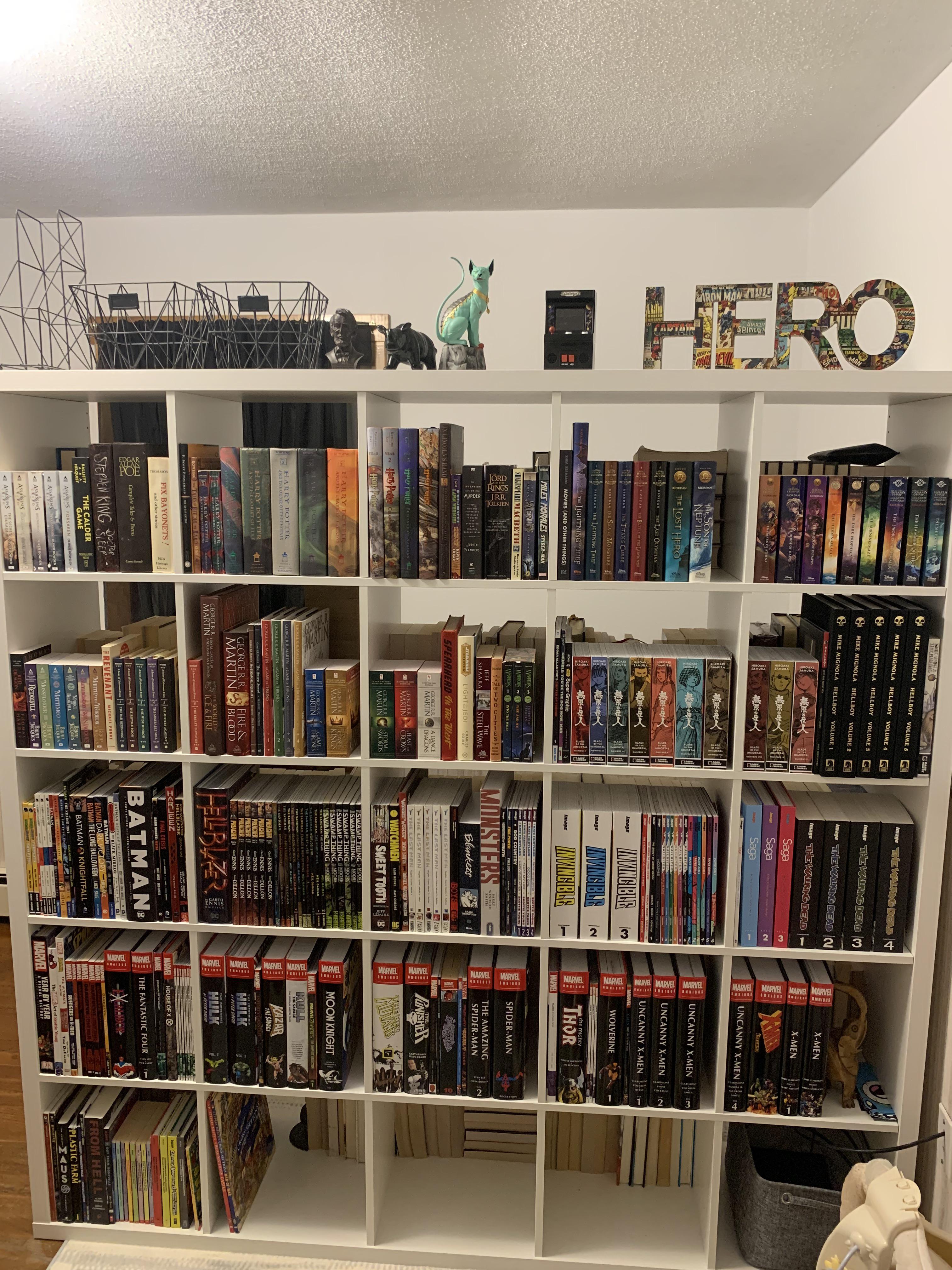 Kallax shelves are the best thing since sliced bread r/graphicnovels
