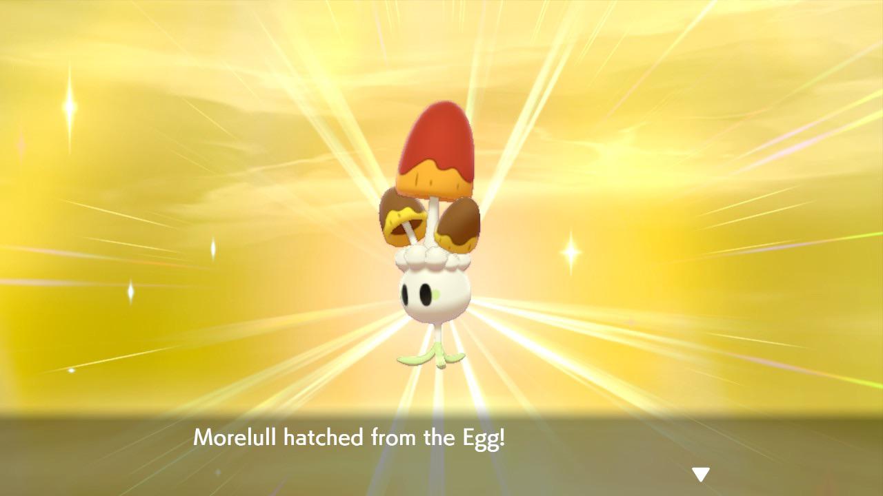 [Gen VIII] Shiny Morelull after 420 eggs! r/ShinyPokemon