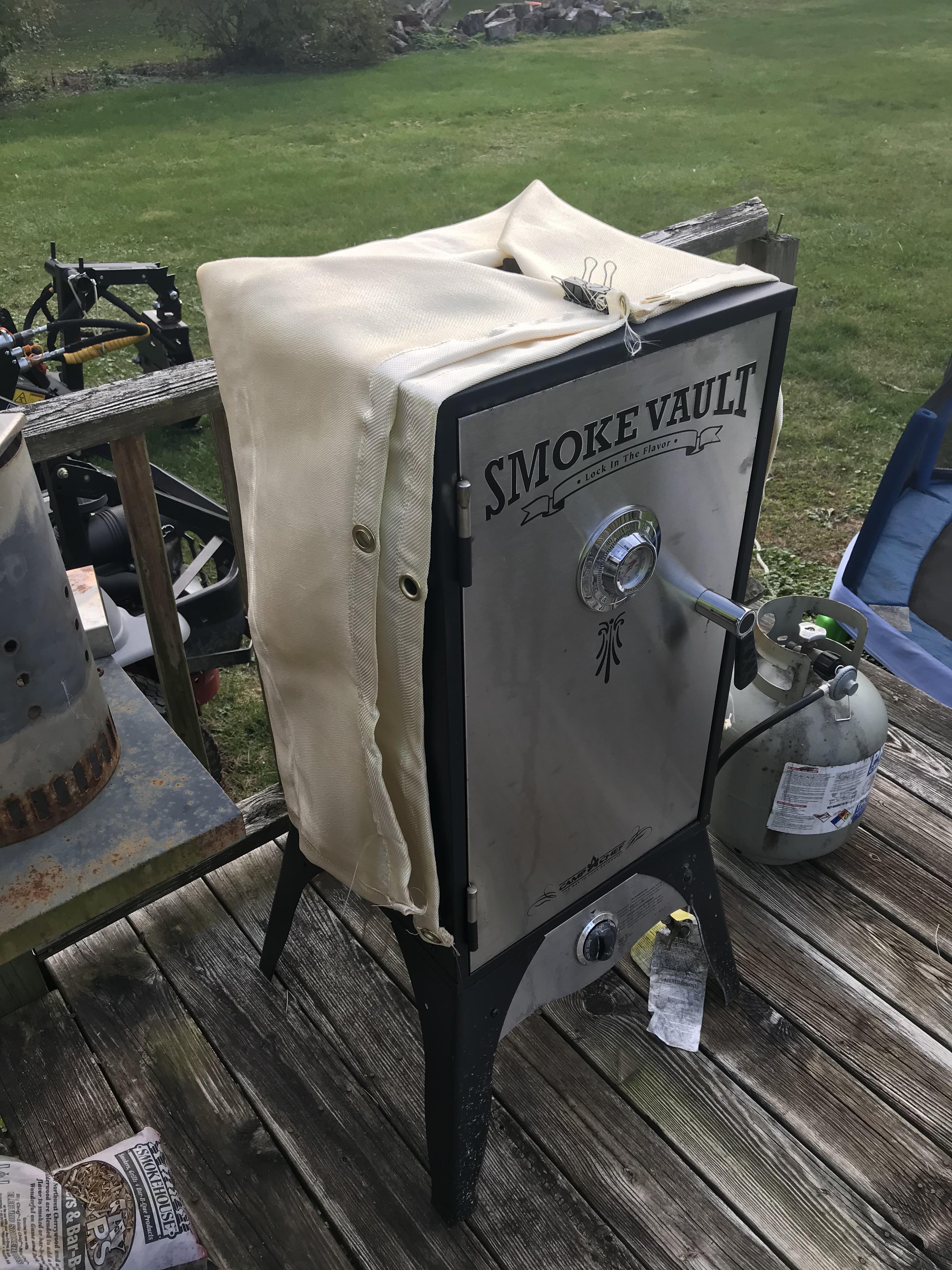 Insulation for a smoke vault r/smoking