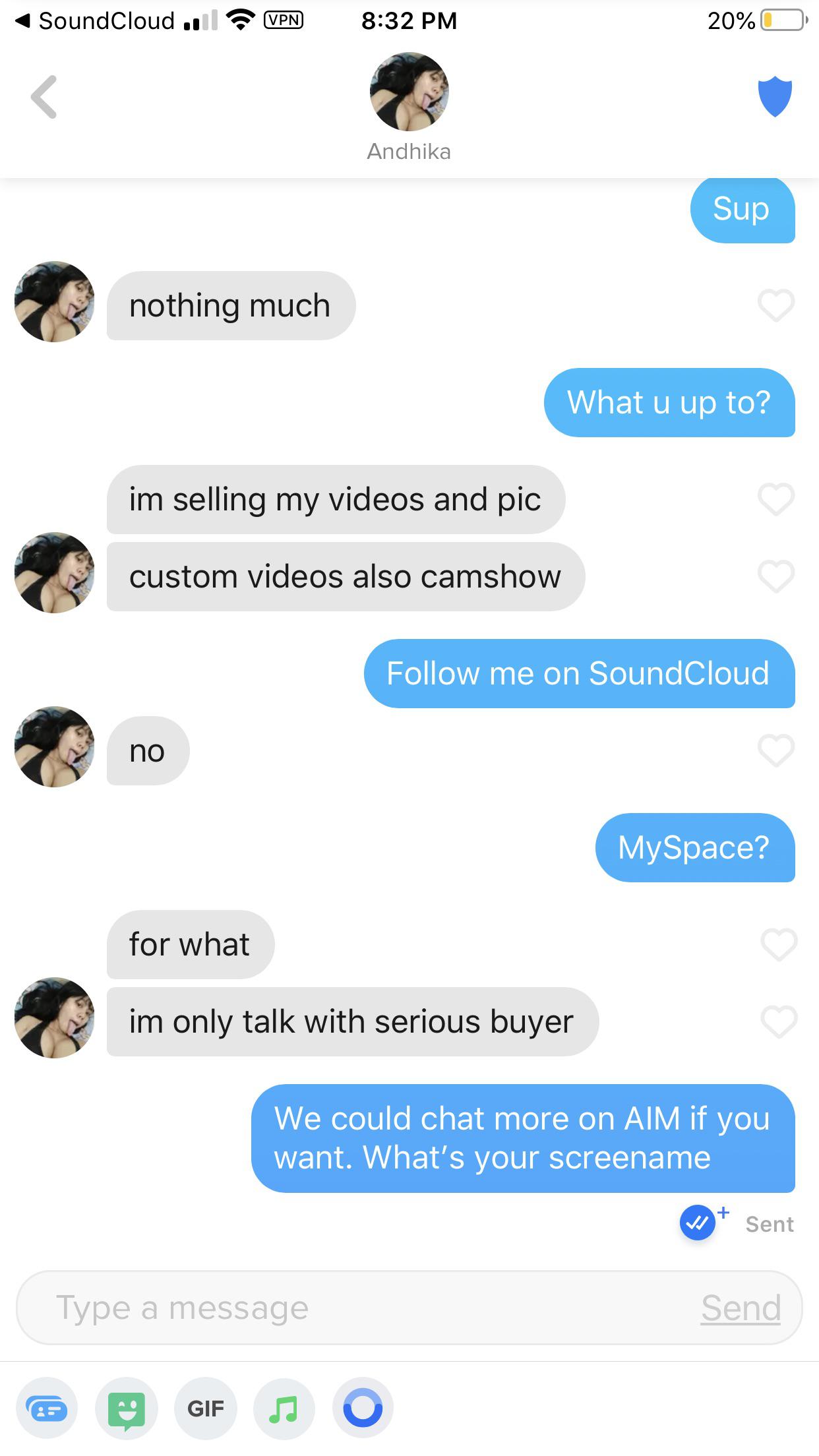 Had to use the old throwback method r/Tinder