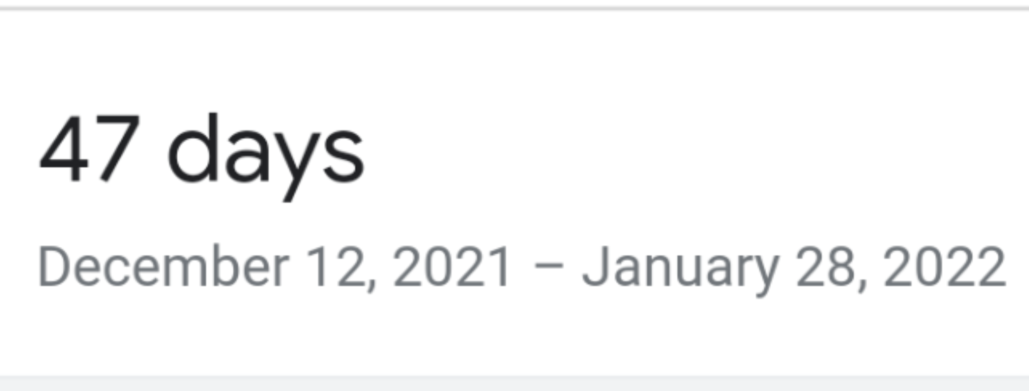 Only 47 days left until the biggest loss of potential gains by the