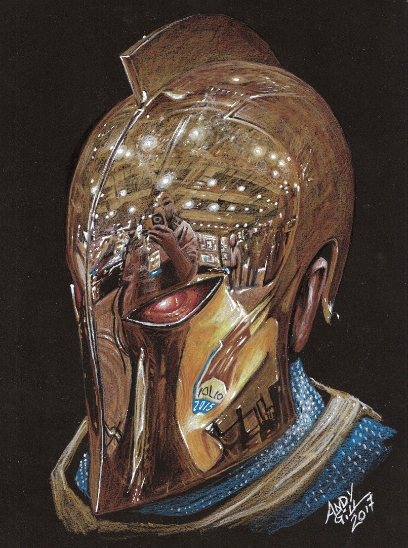 [fan art] Doctor Fate by Andy Gill