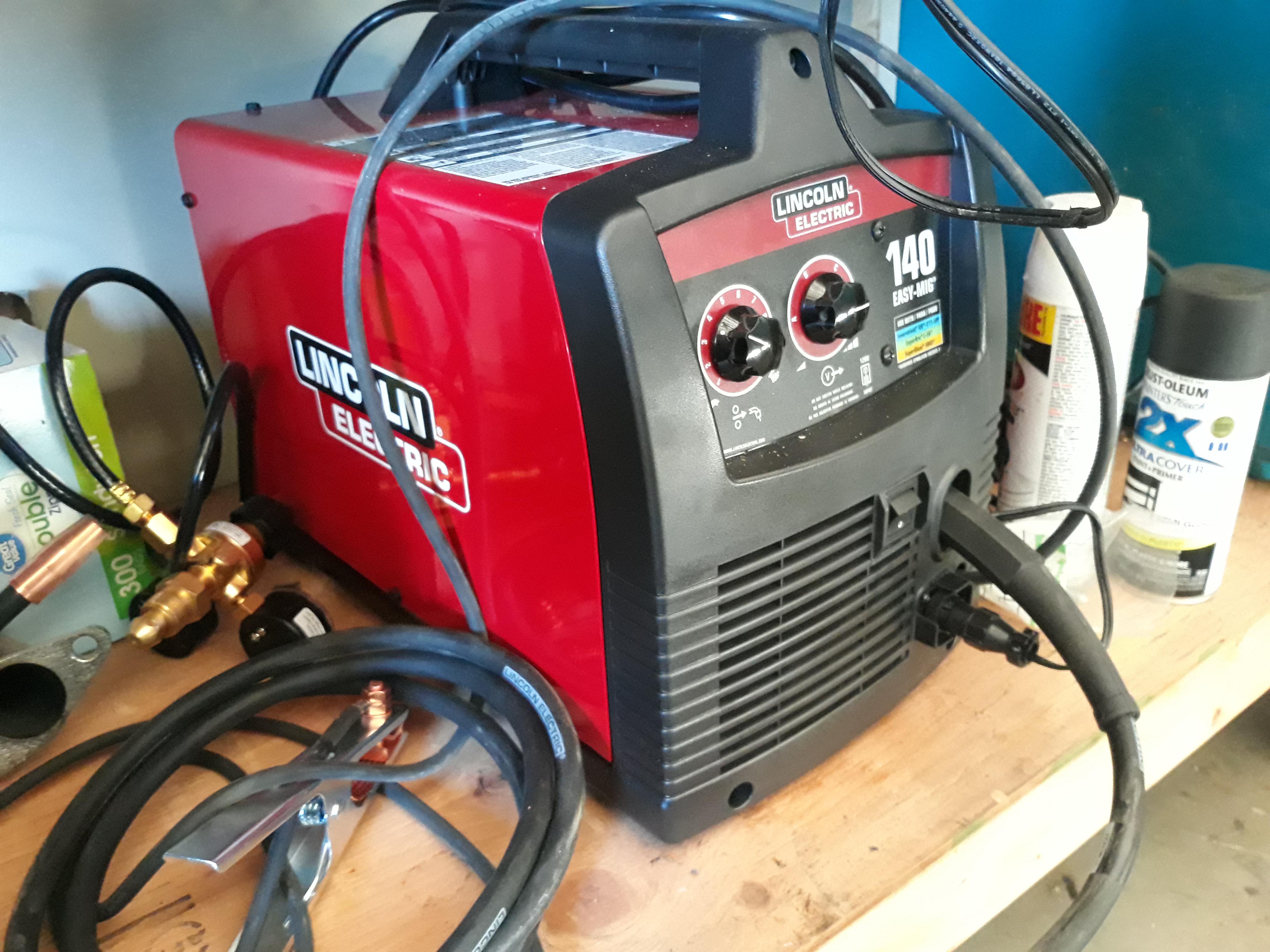 NTD I (finally) got a welder, Lincoln Electric 140 for those interested r/Tools