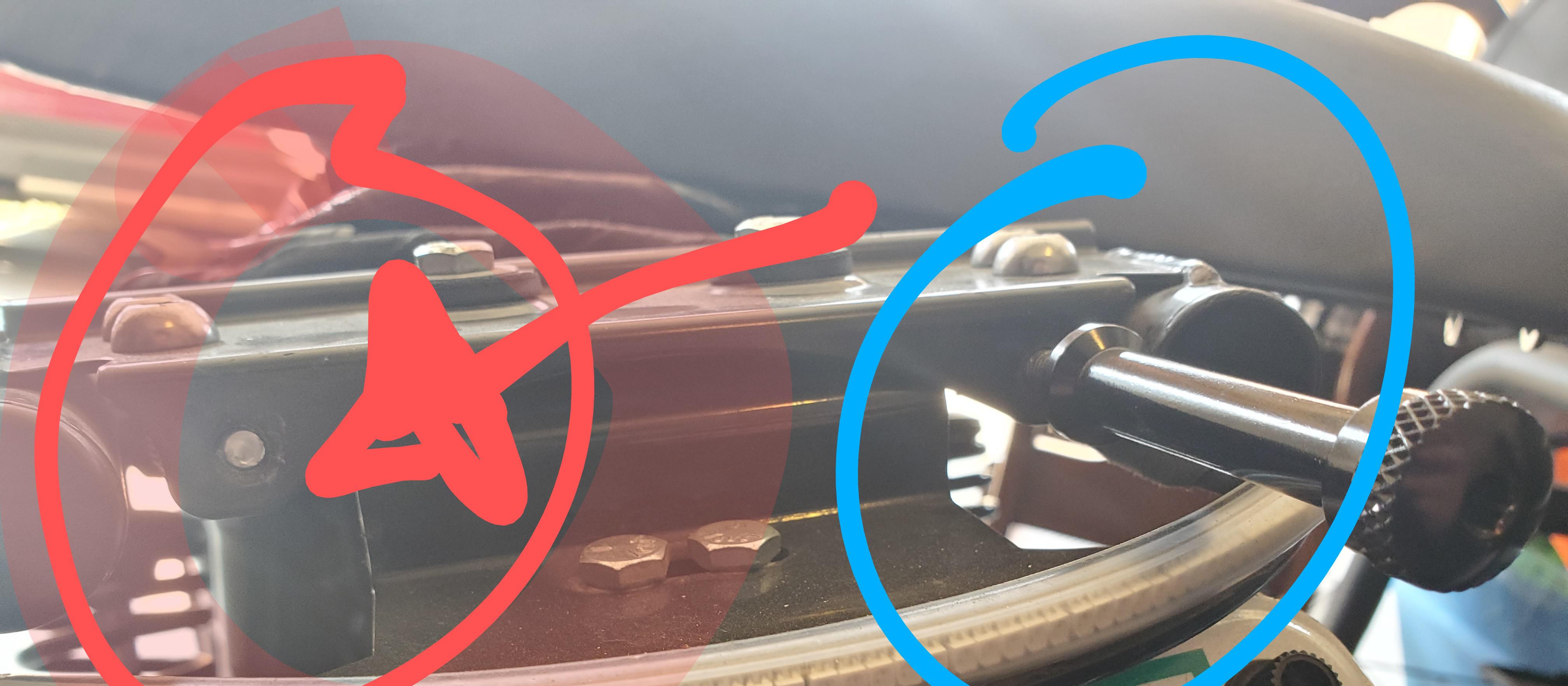 Seat bolt tread fix? Removed broken bolt, stripped hole. r/Triumph