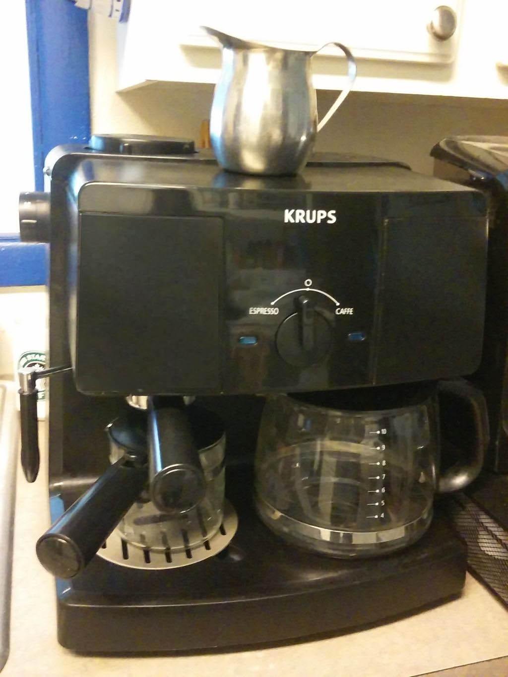 Found a Krups espresso/coffee maker 1500 in like new condition