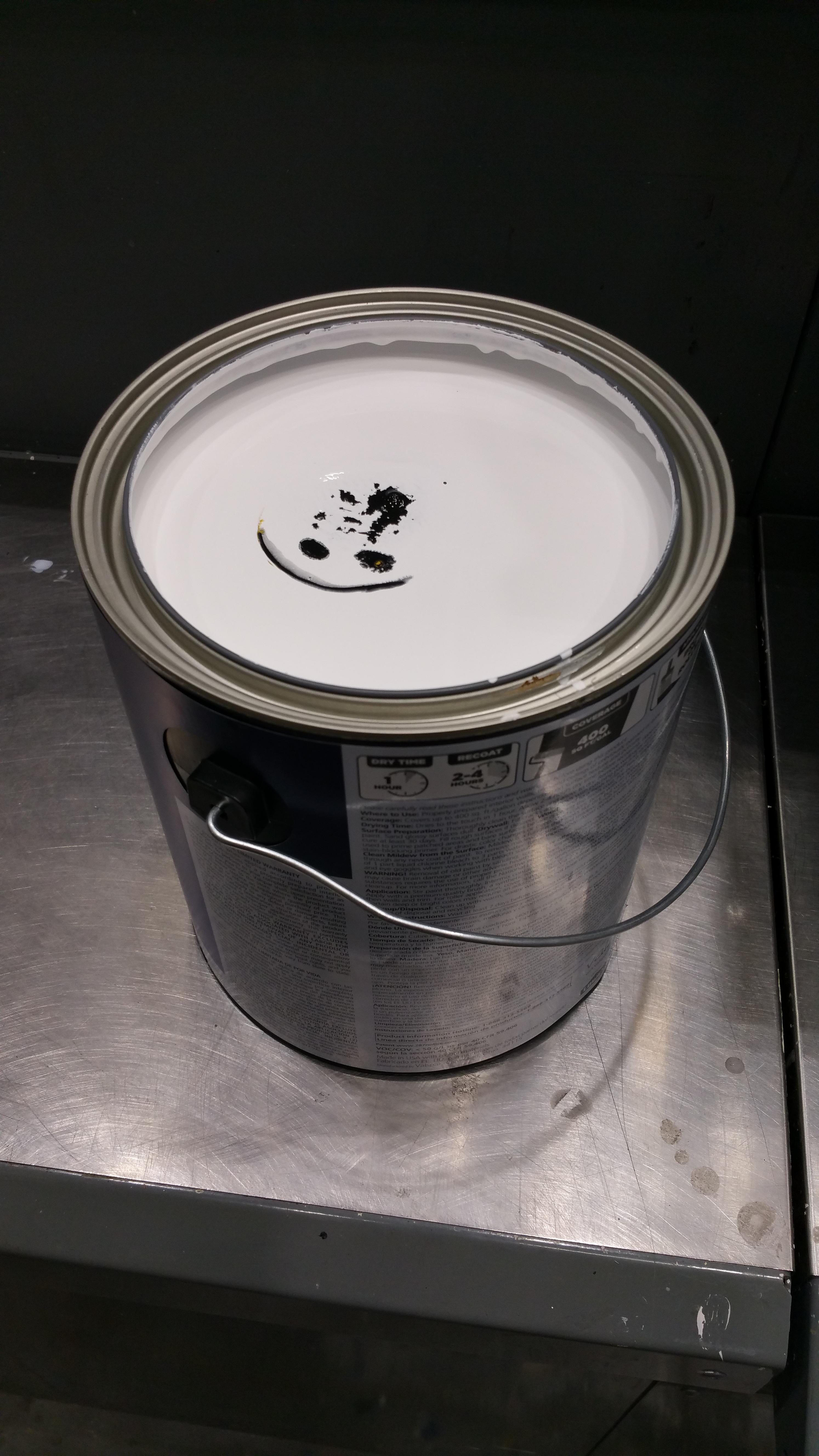 The paint that smiles back! Valspar! r/Lowes
